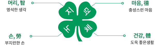 4-H회 상징 마크