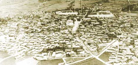 1950년 진도읍 전경