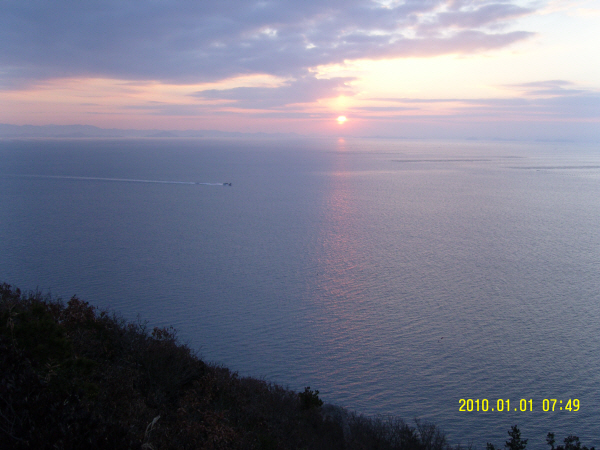 접도 수품항 일출 첨부#3