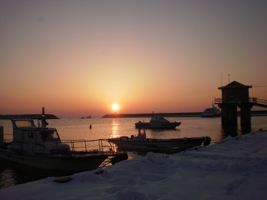 2011년 1월2일 진도접도 수품항 일출. 첨부#3