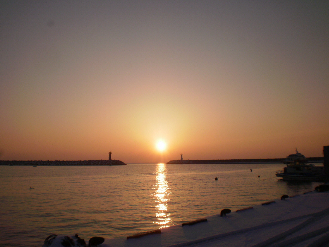 2011년 1월2일 진도접도 수품항 일출. 첨부#4