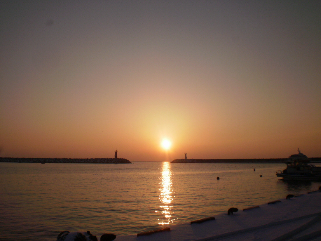 2011년 1월2일 진도접도 수품항 일출. 첨부#5