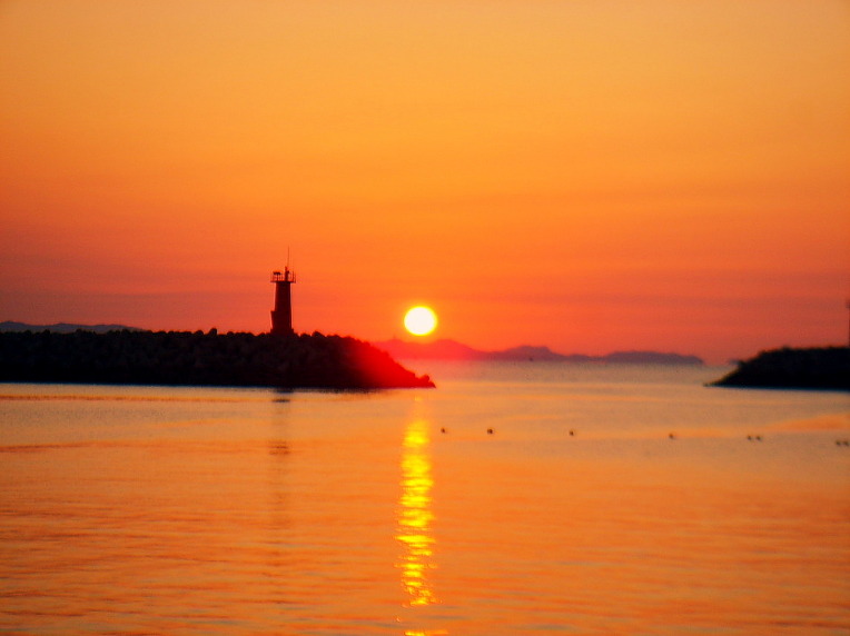 최근의 진도접도 일출 첨부#3