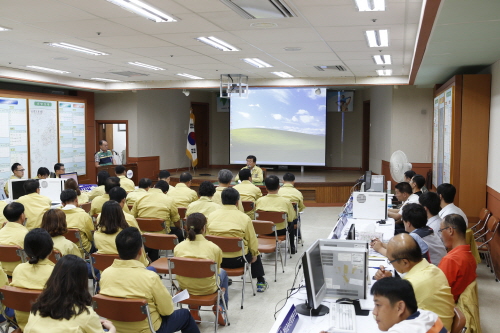 을지연습 상황 보고회 첨부#2