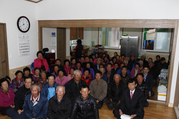 조도면 산행마을회관 준공식 첨부#3