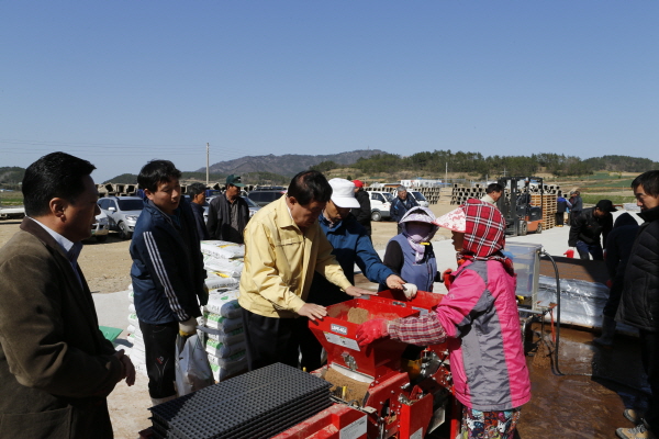 2014년 벼 폿트묘 상자파종 현장 연시회 첨부#3