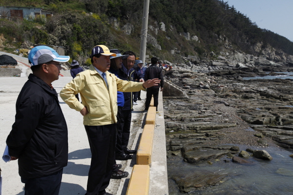 조도면 도서낙도 사업현장 방문 및 마을 주민과의 대화 첨부#2