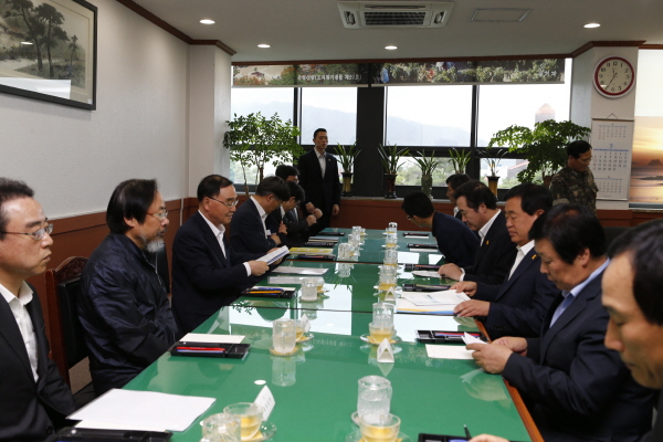 세월호 침몰사고 100일 정홍원 국무총리 방문 첨부#2