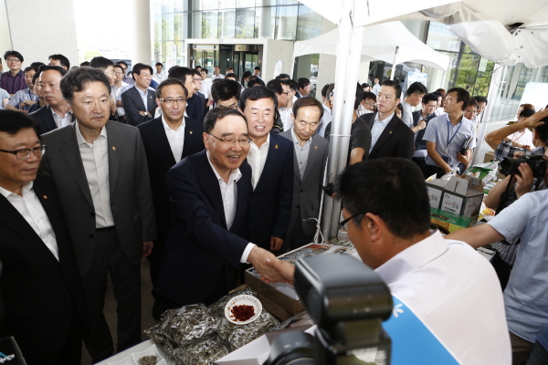 정부 세종청사내 진도 농,수 특산물 직거래 장터 첨부#3