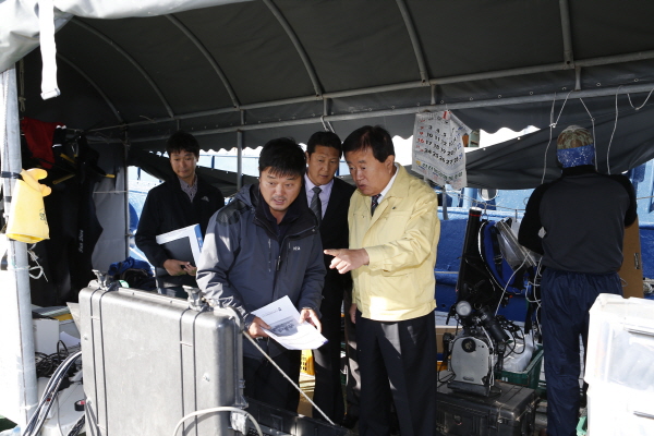 고군오류리 해저유물 발굴현장 방문 첨부#3