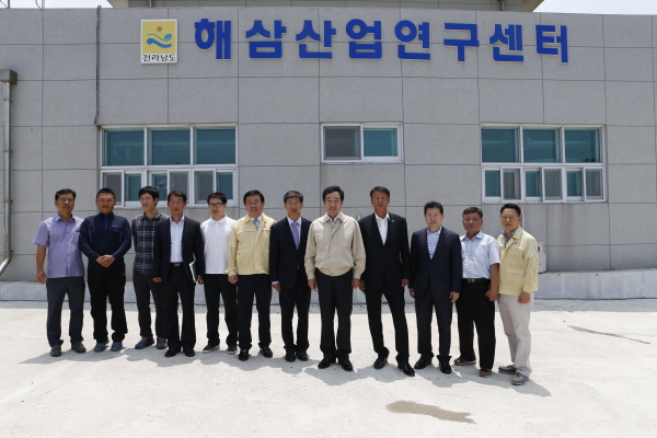 이낙연 전라남도지사 해삼종묘사업장 방문 첨부#3