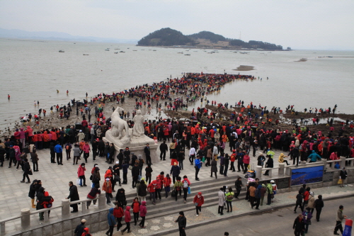 진도 신비의 바닷길 축제 ‘미·락·쿨’주제로 화려하게 개막 이미지