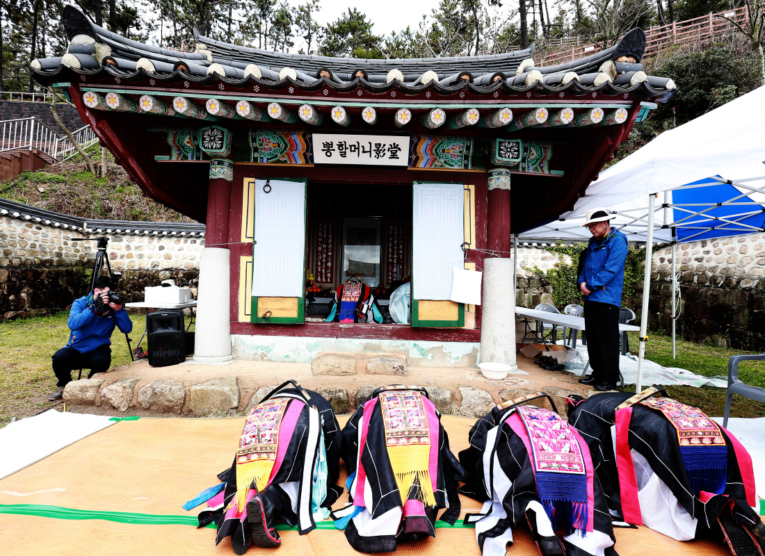 진도신비의바닷길축제 뽕할머니 제례 첨부#2