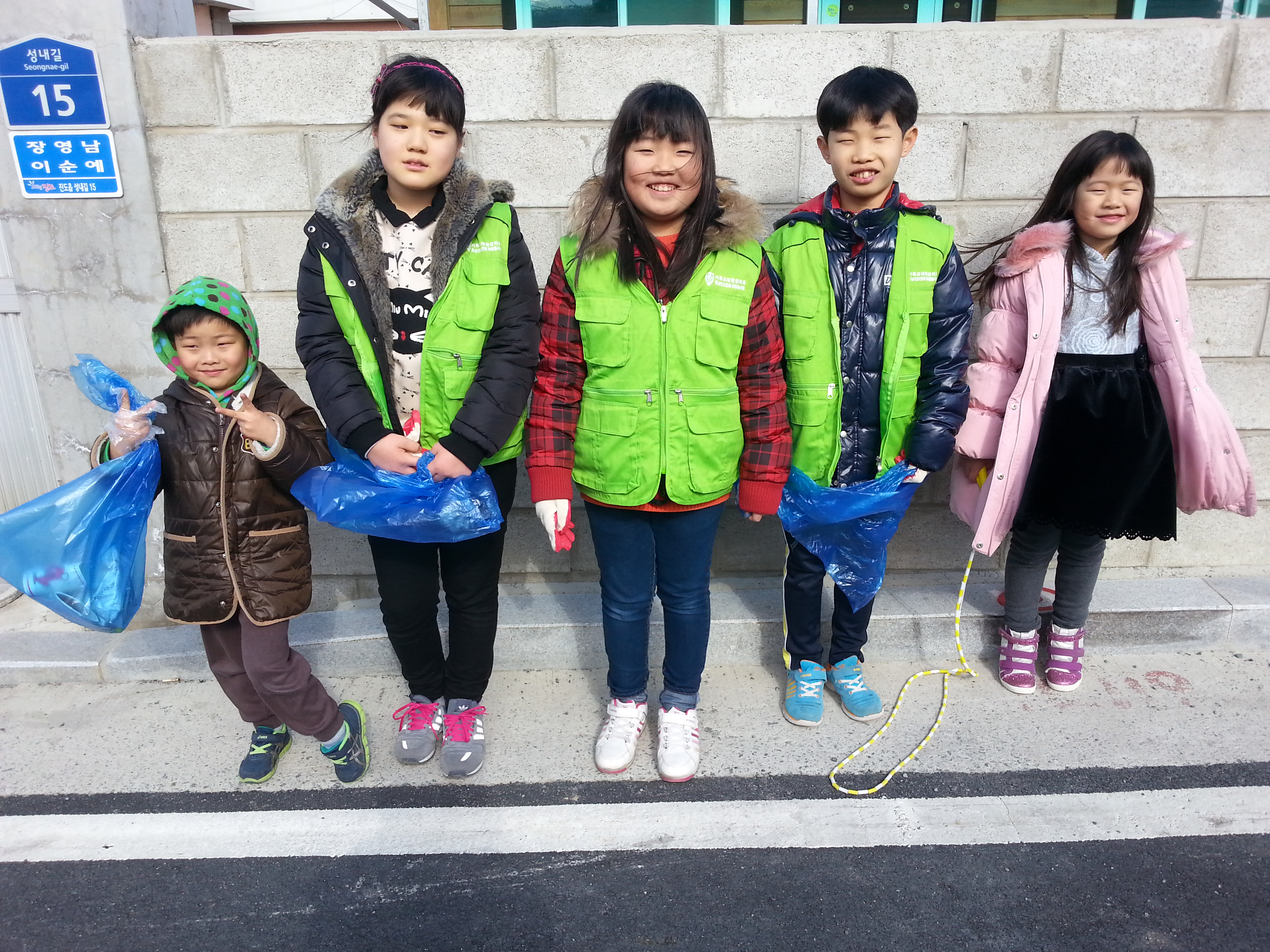 진도감리교회 청소년 봉사단 첨부#1