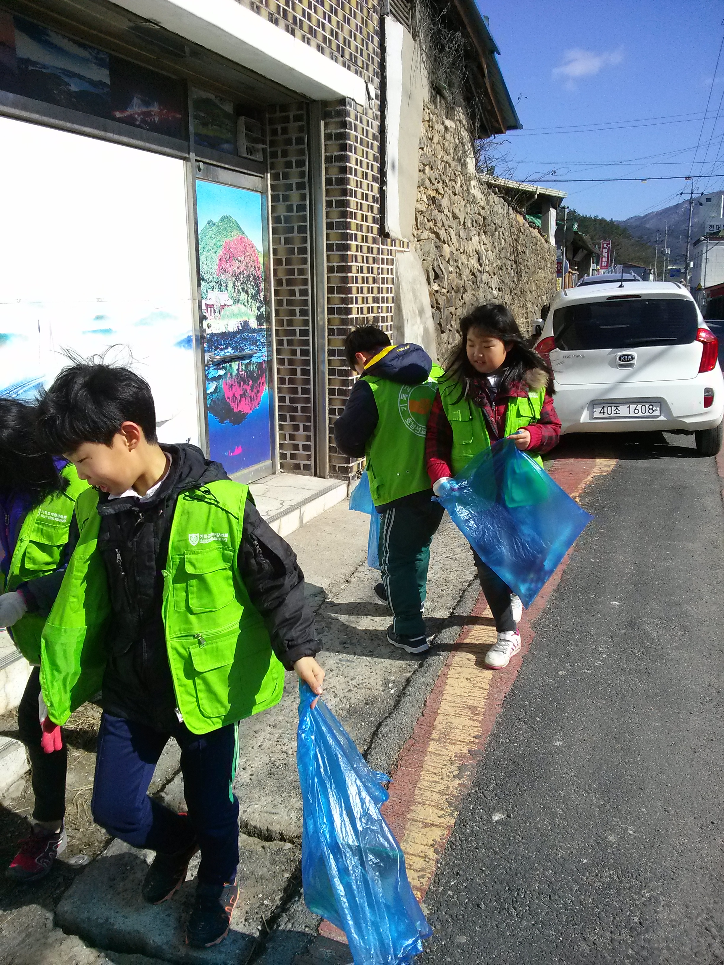 진도감리교회 청소년 봉사단 첨부#1