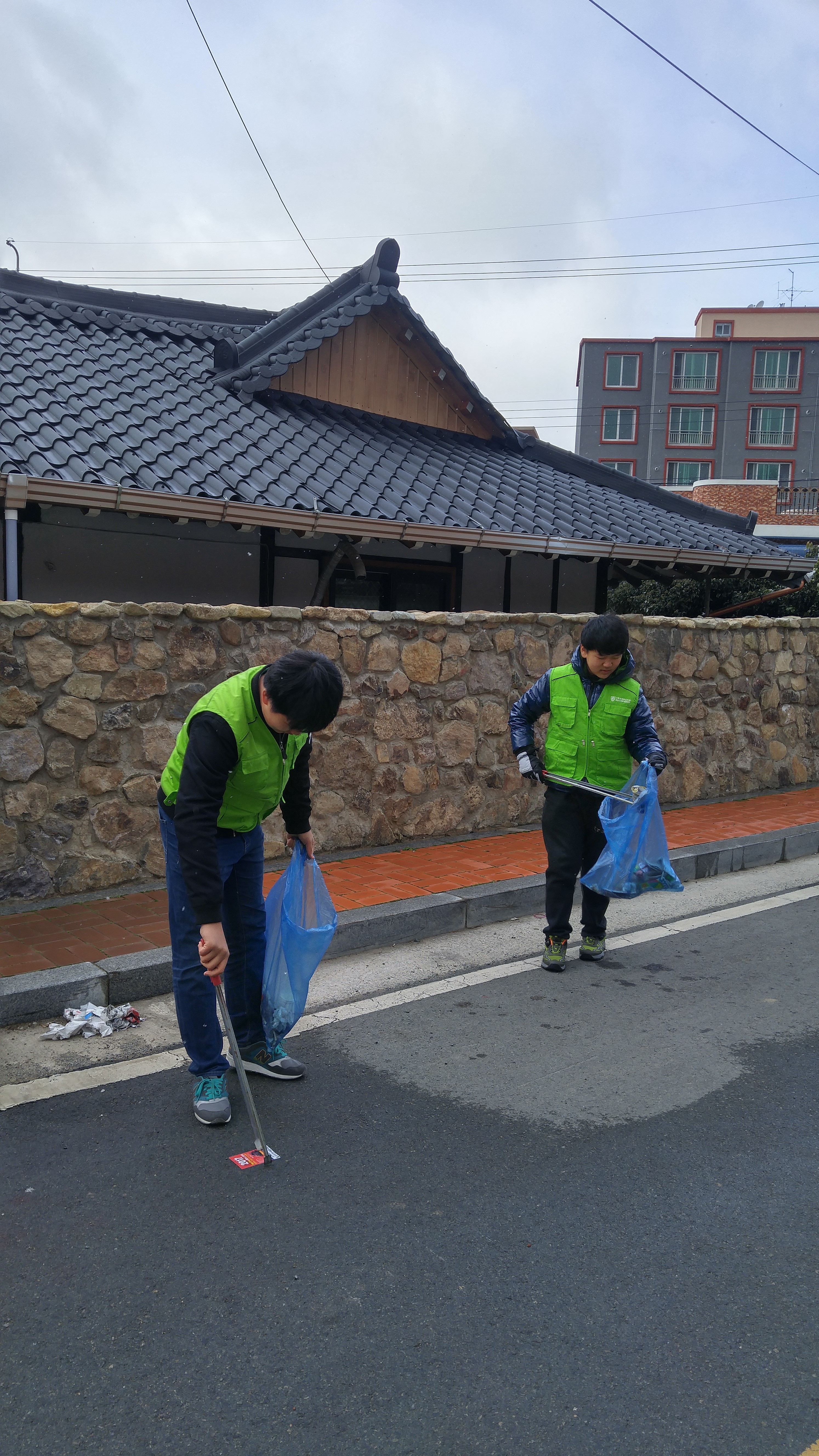 진도감리교회 청소년 봉사단 첨부#1