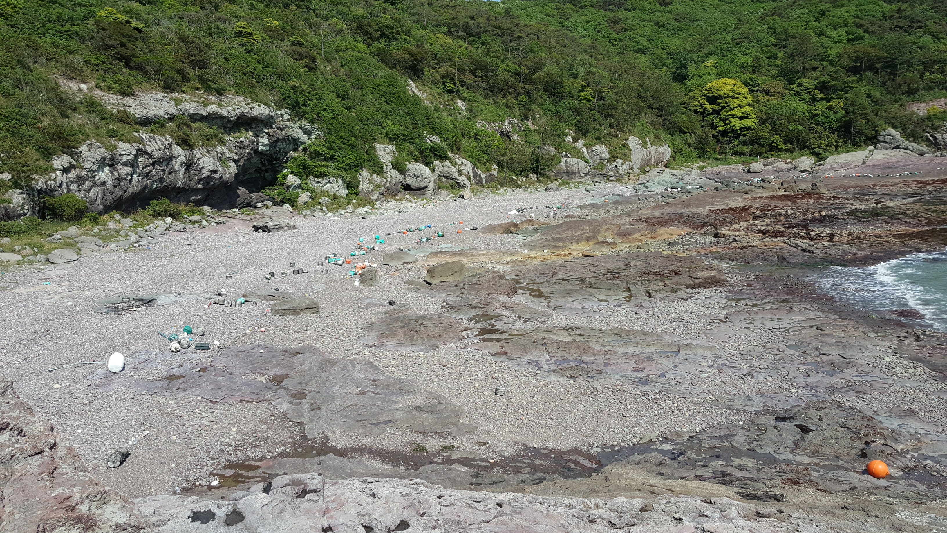 접도웰빙길 해양쓰레기 수거감사합니다.(주기적인 관리 부탁드립니다) 첨부#1