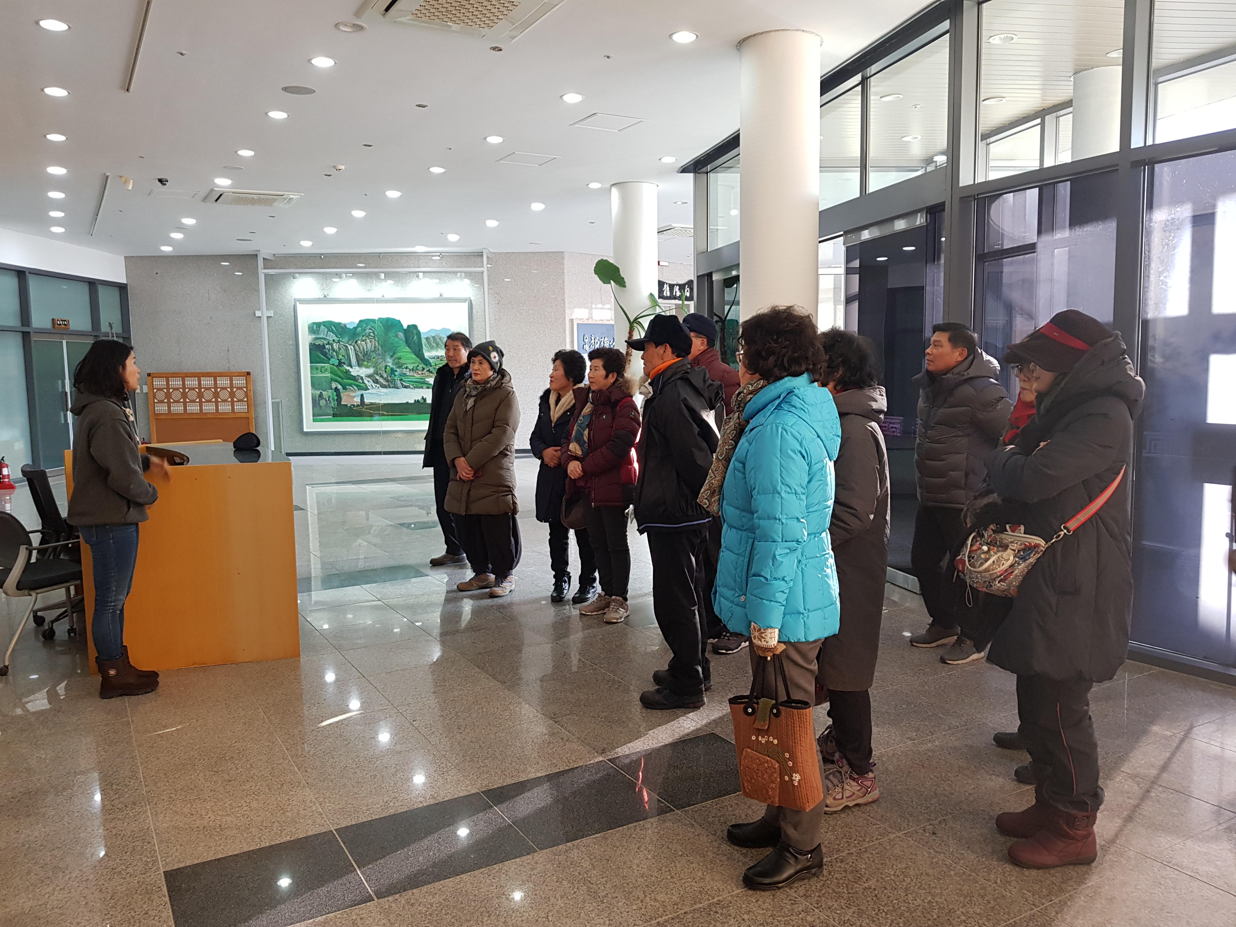 진도시티투어 수고하셨습니다. 첨부#2