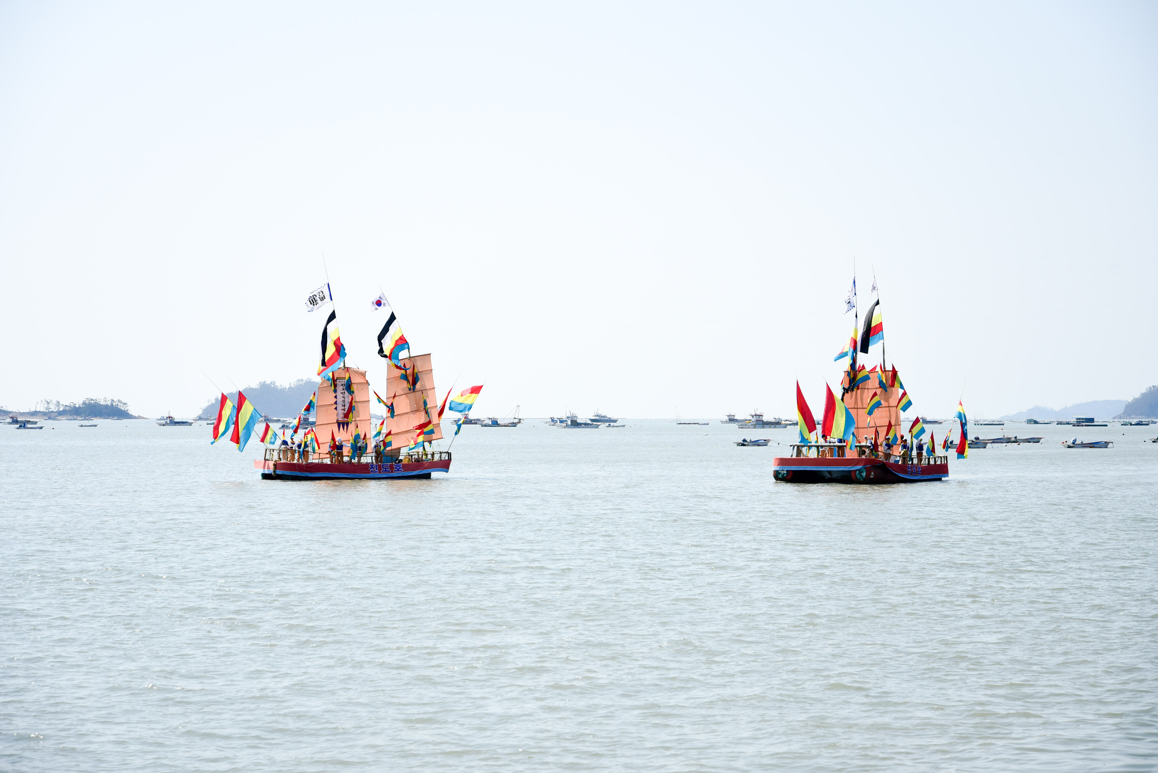 진도신비의바닷길축제 해상풍물뱃놀이 이미지