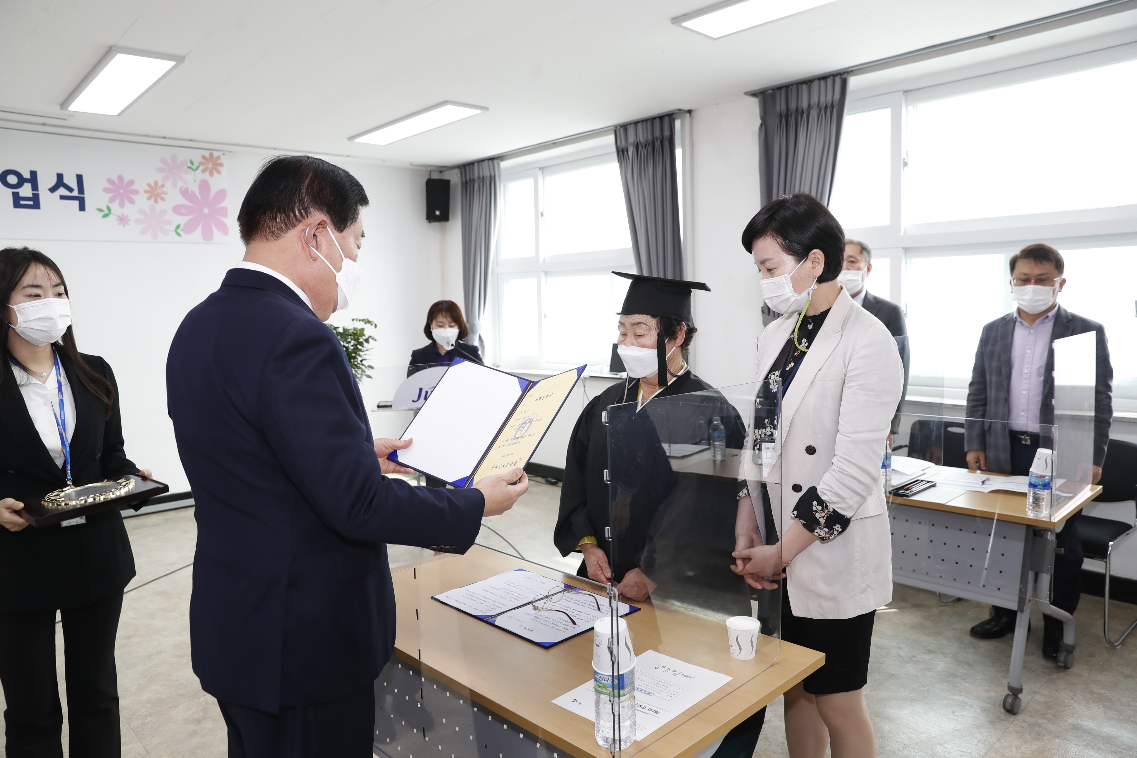 제1회 진도군 성인문해학교 졸업식(지산면) 첨부#2