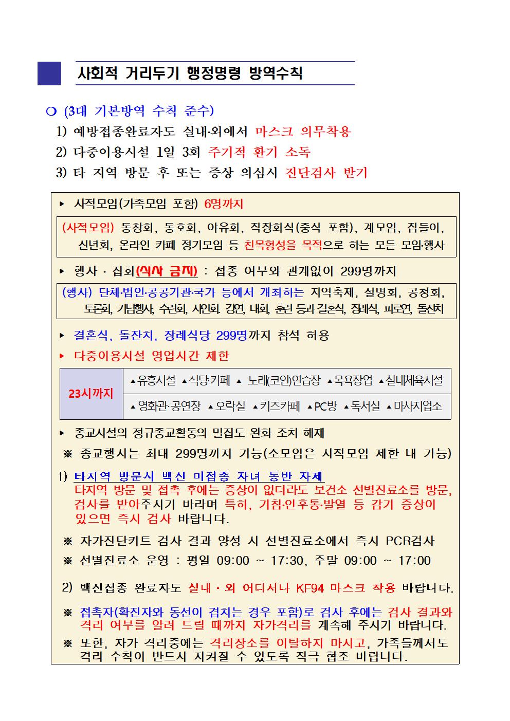 2022년 코로나 19 대응 일일상황보고(3월 7일 24시 기준) 첨부#2