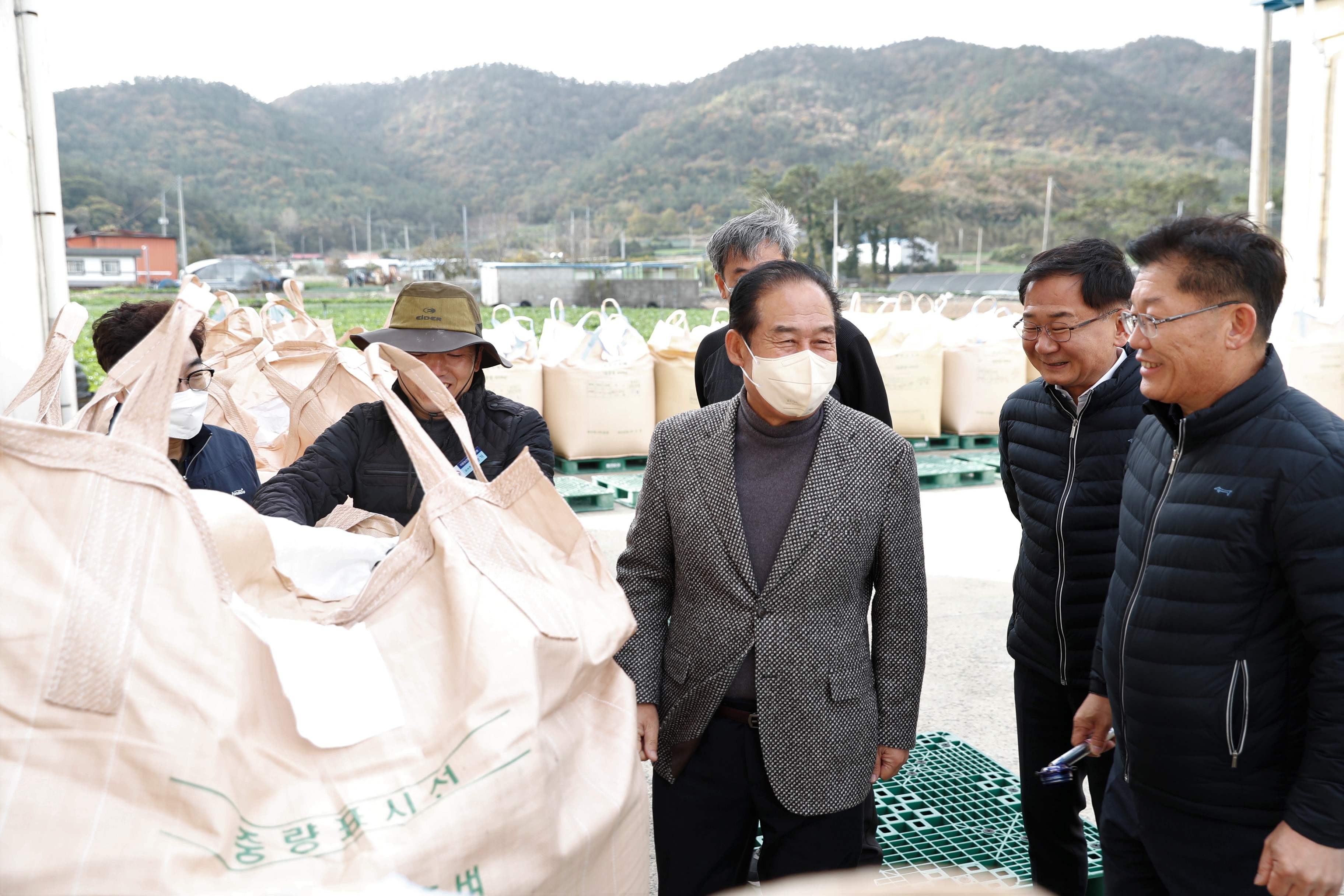 11. 4. 진도군(군내면) 공공비축미 첫 수매 현장 방문 첨부#2