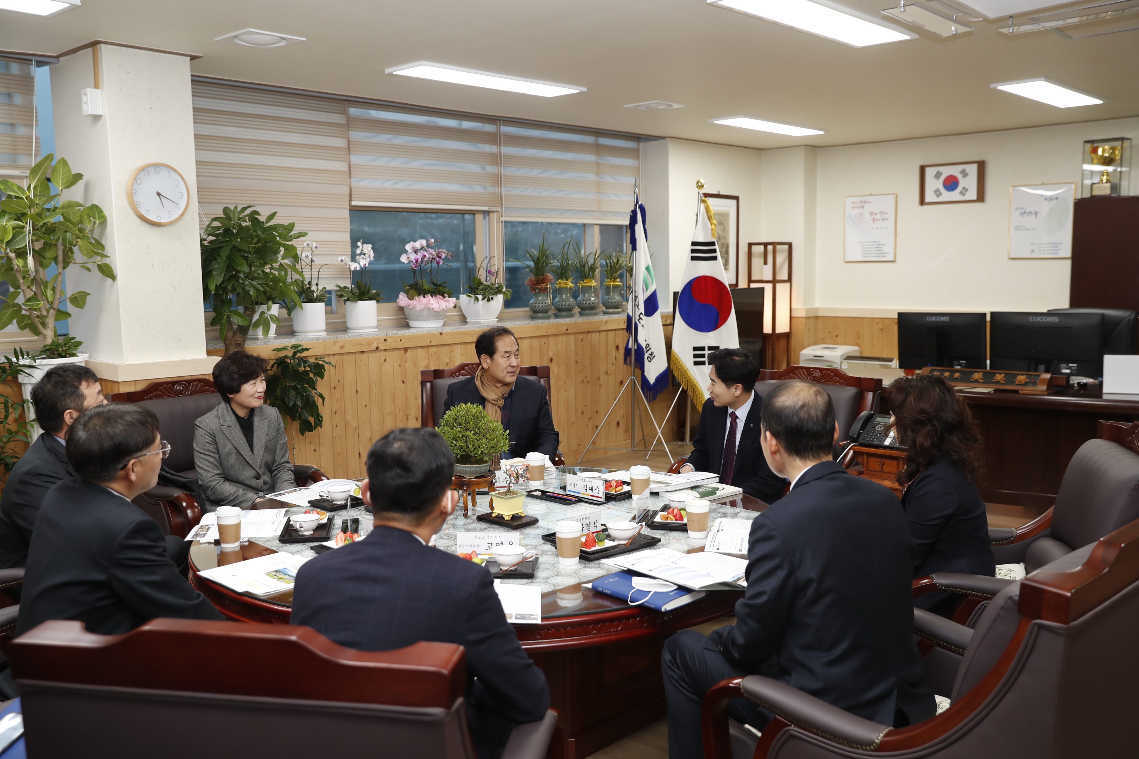 12.14. 김대중 전남교육감 진도교육청 방문 면담 첨부#2