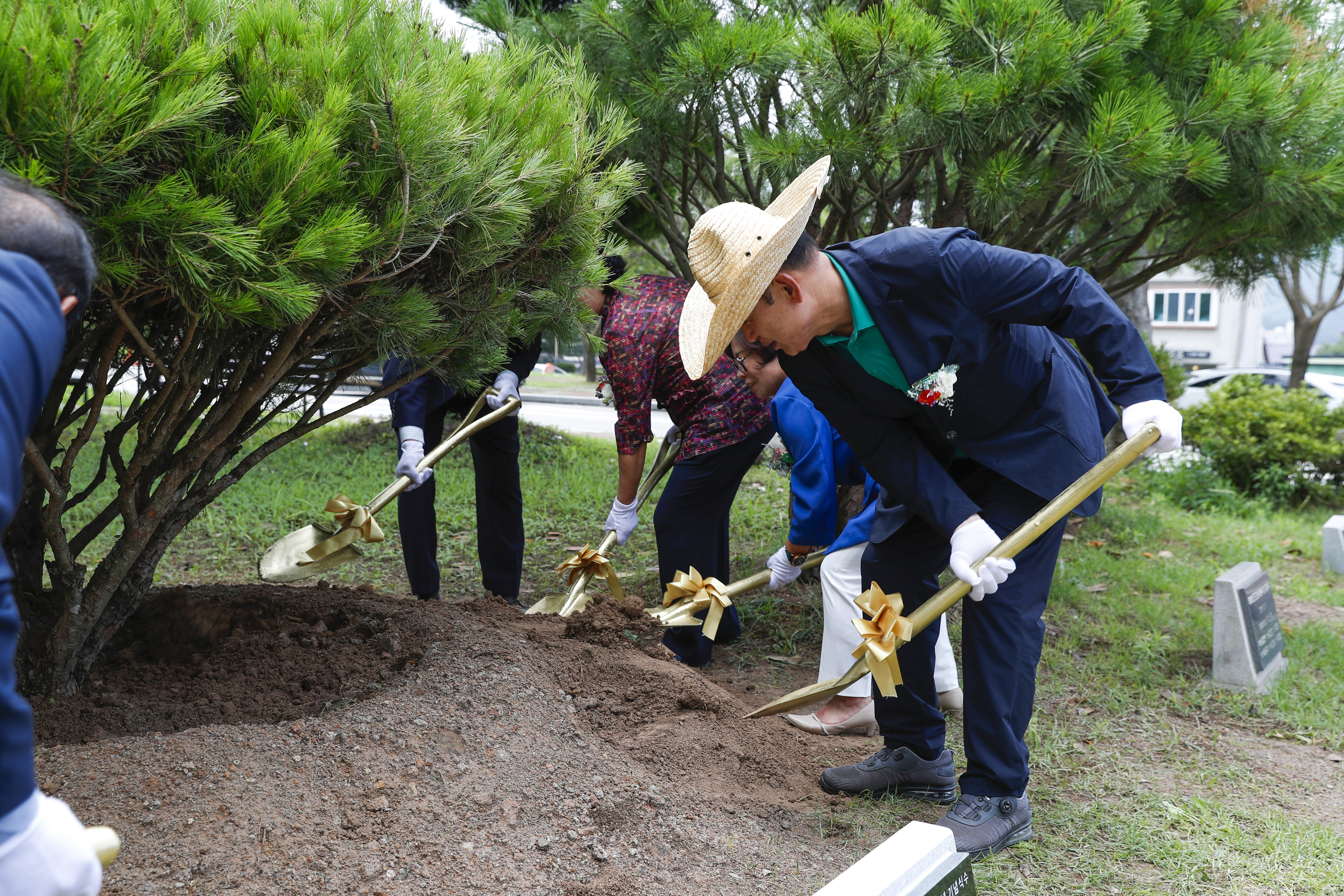 제9대 진도군의회 개원1주년 기념식수 첨부#2