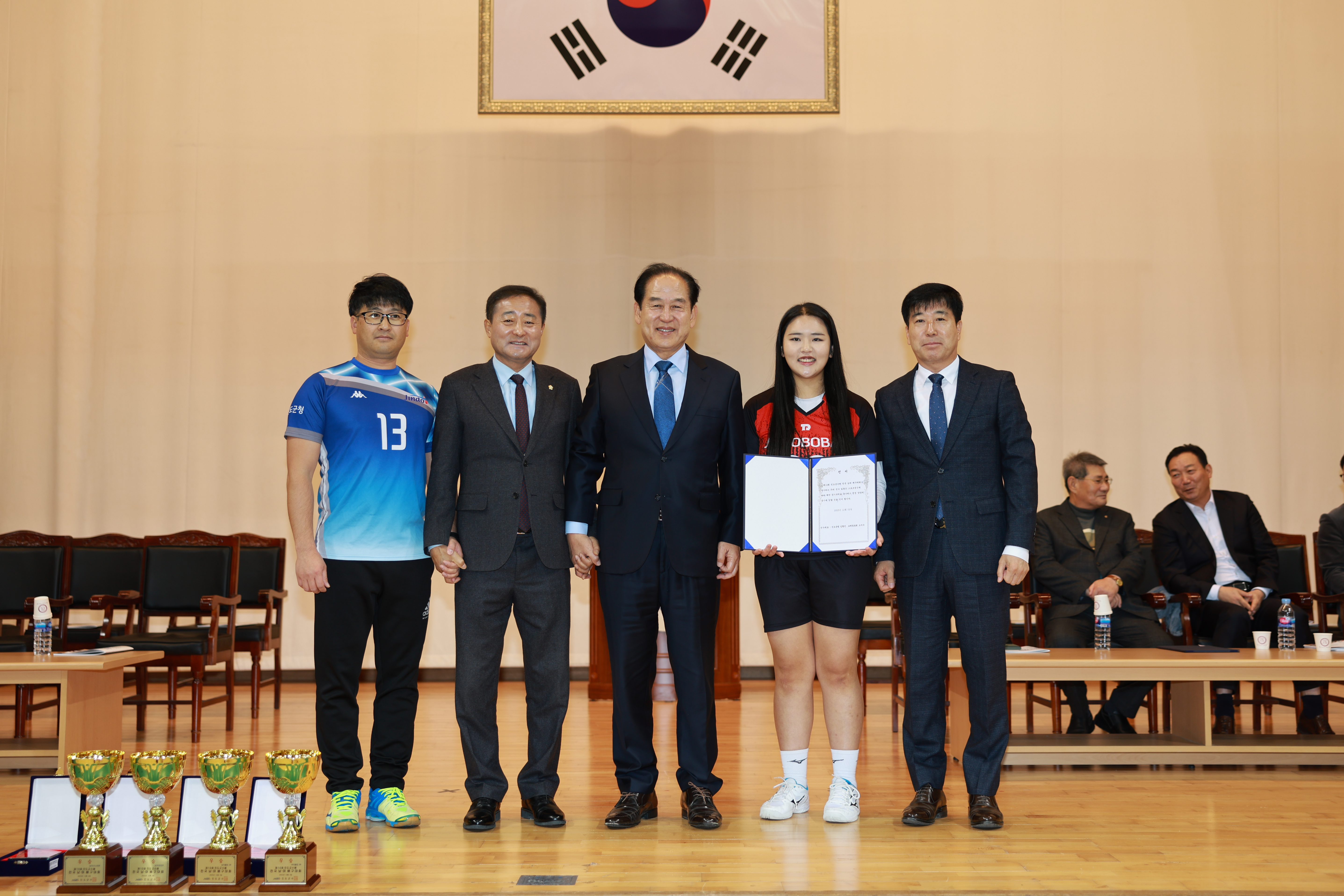 제10회 진도군수배 전국 남녀 배구대회 개회식 첨부#6