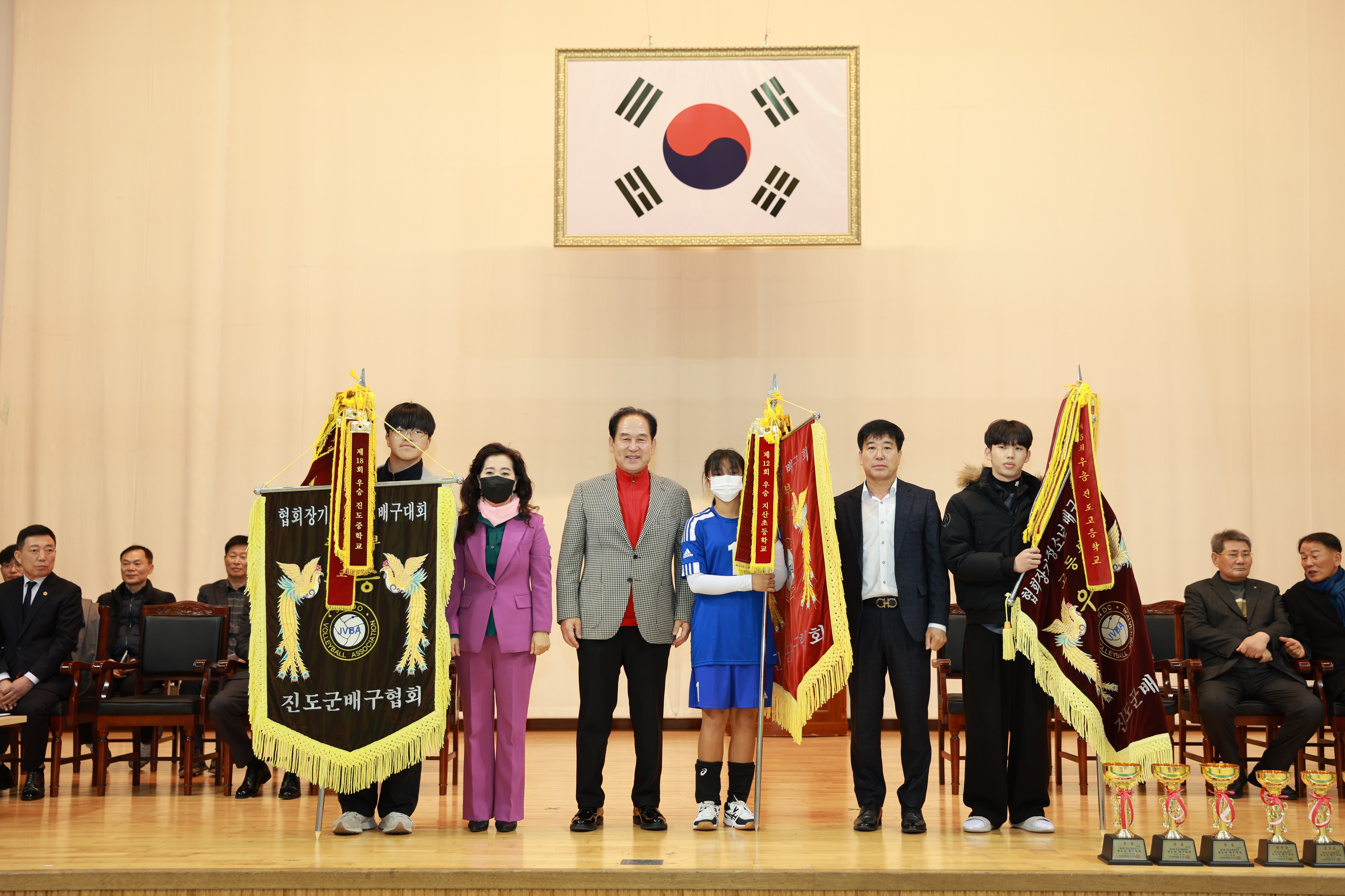 제19회 진도군협회장기 청소년 배구대회 개회식 첨부#4