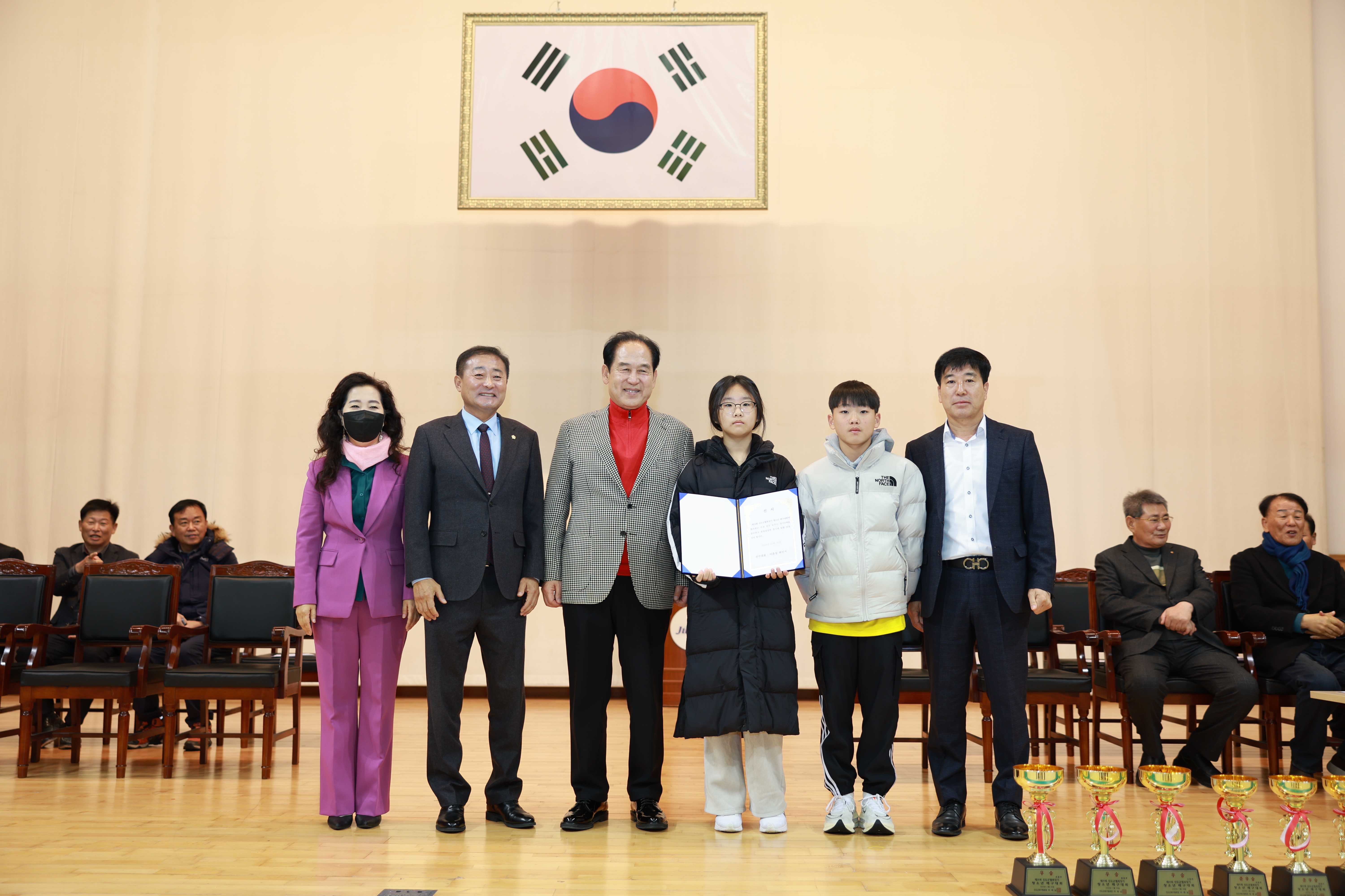 제19회 진도군협회장기 청소년 배구대회 개회식 첨부#6