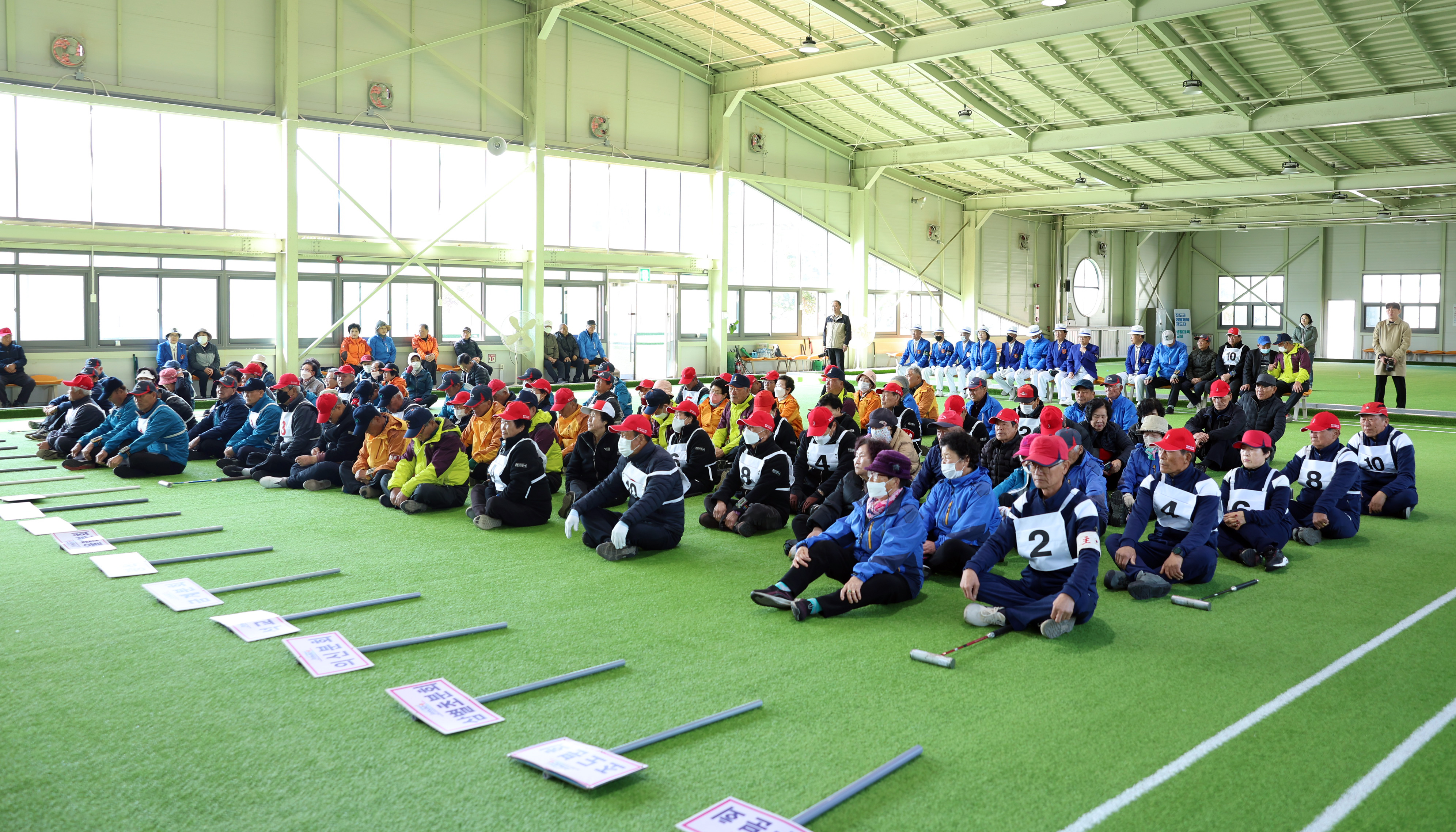 제14회 진도군 동호인 노인게이트볼 대회 개회식 첨부#9