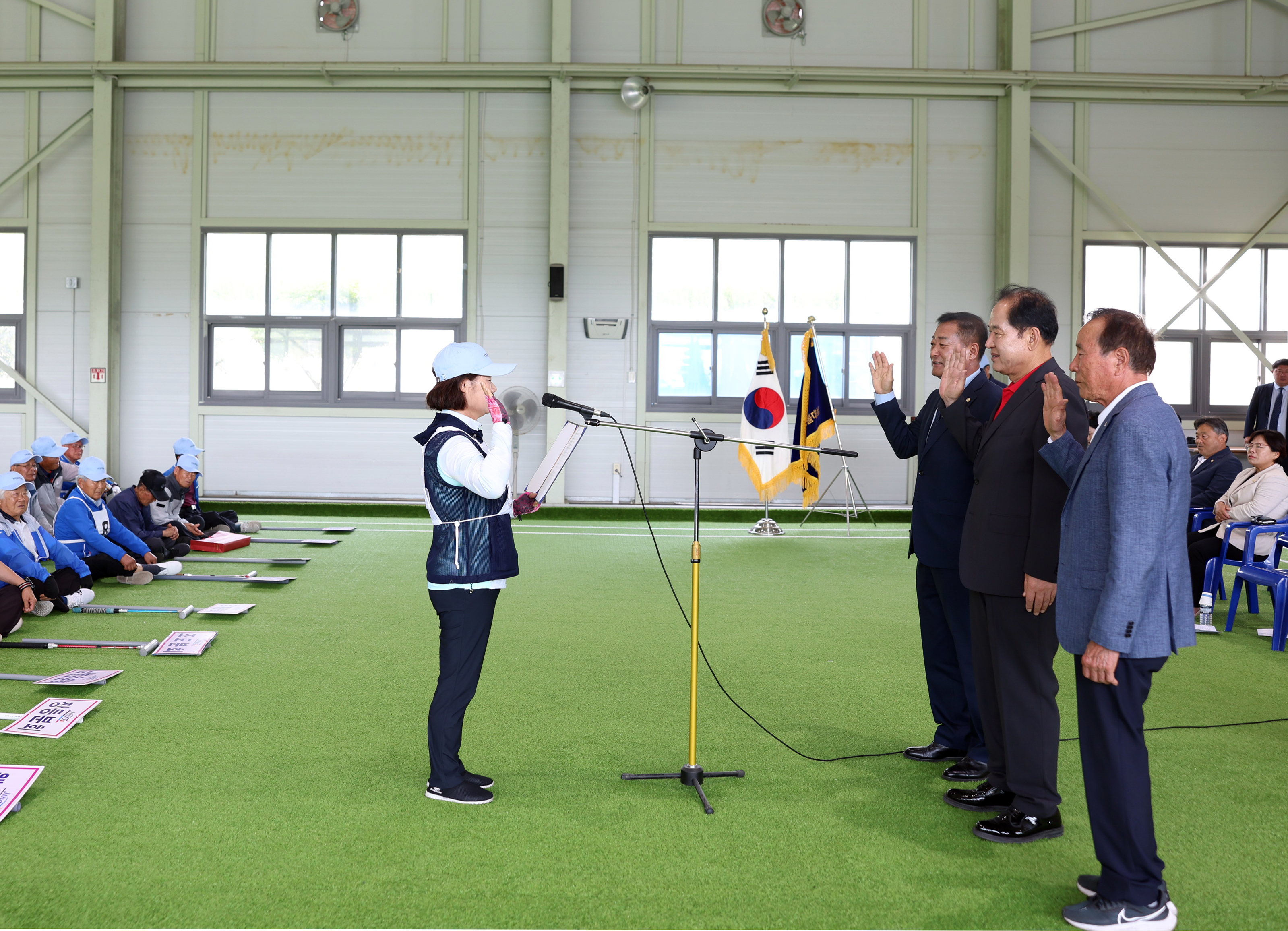 제17회 진도군수기 생활체육게이트볼대회 개회식 첨부#3