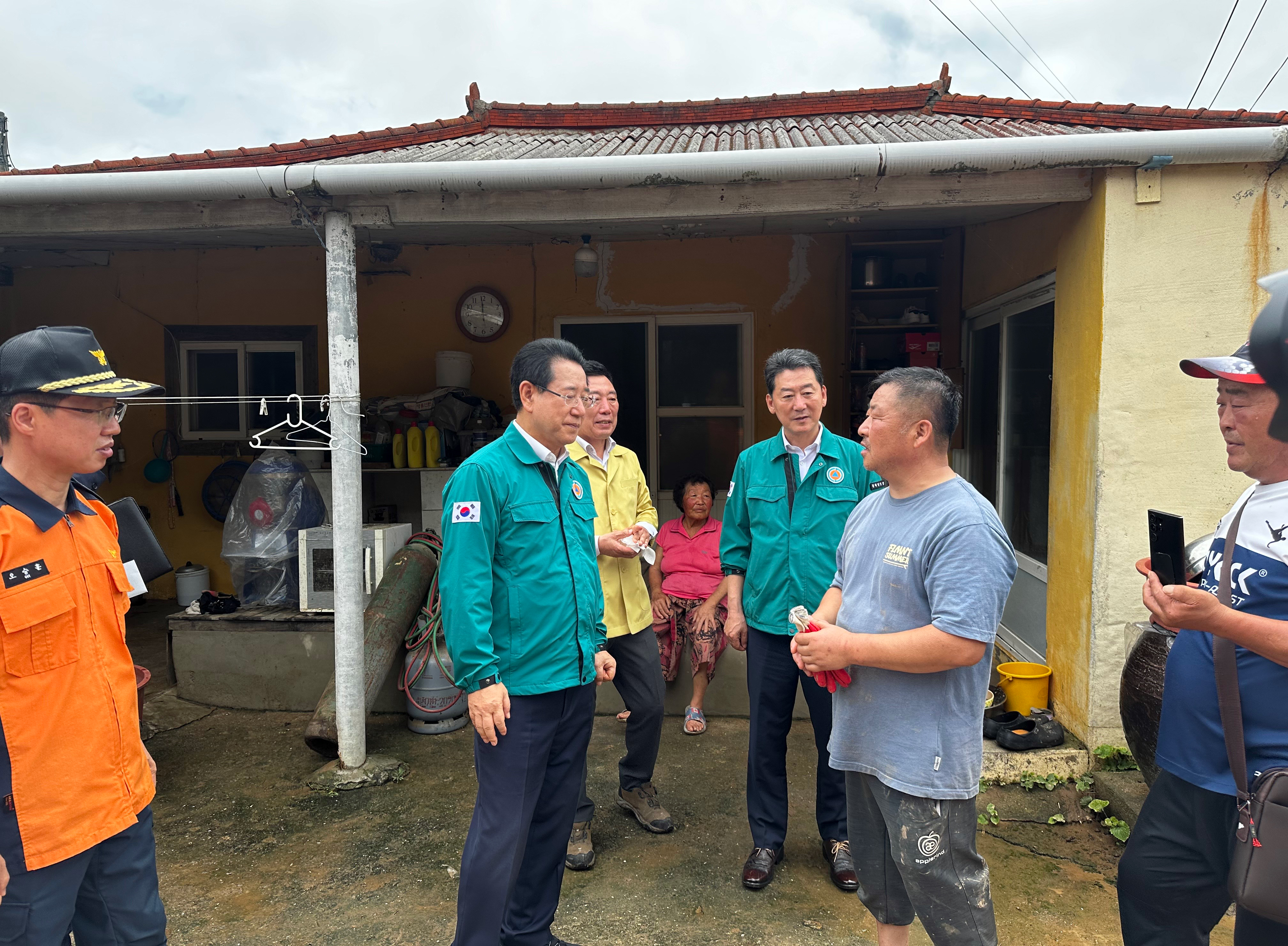 수해복구작업 현장방문 첨부#4