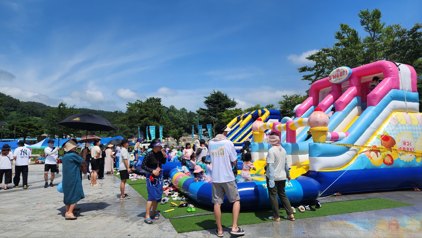 시원하고 즐거웠던 진도 씬나부네 물놀이 칭찬합니다!!! 첨부#1