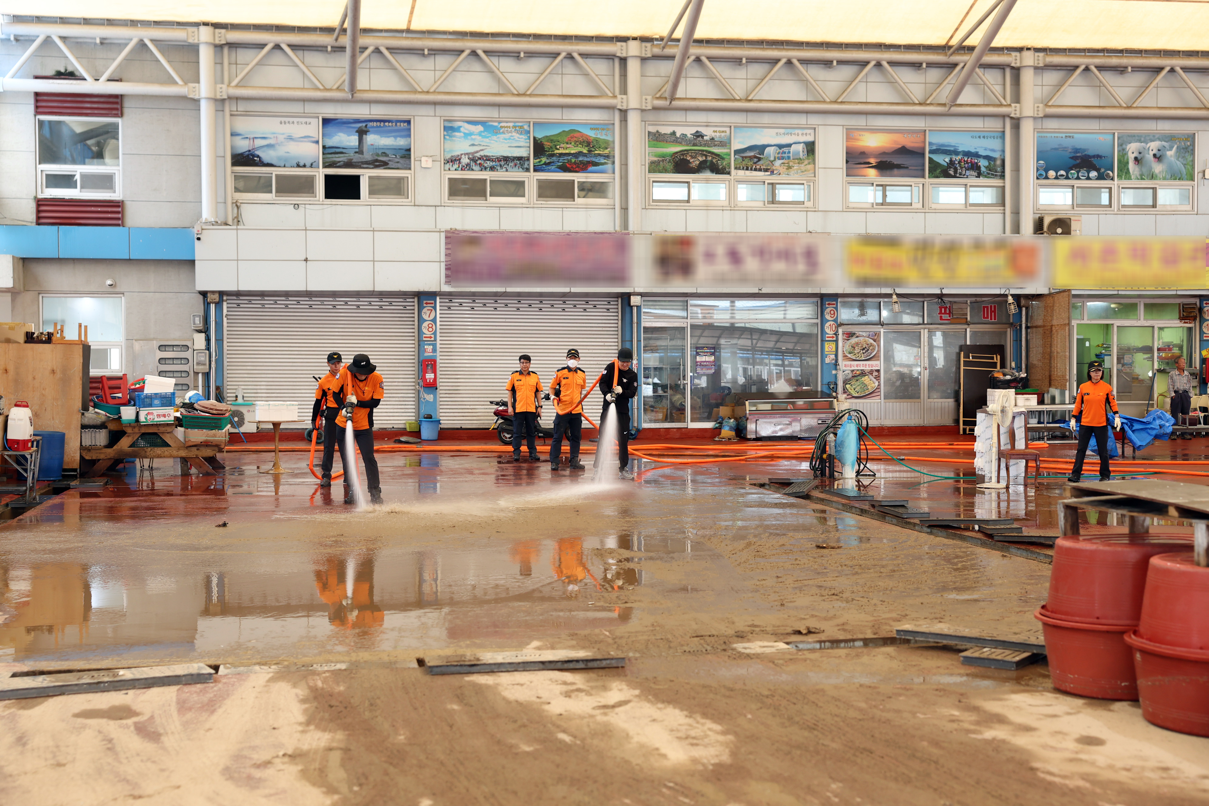 집중호우 피해 현장 복구 작업 첨부#9