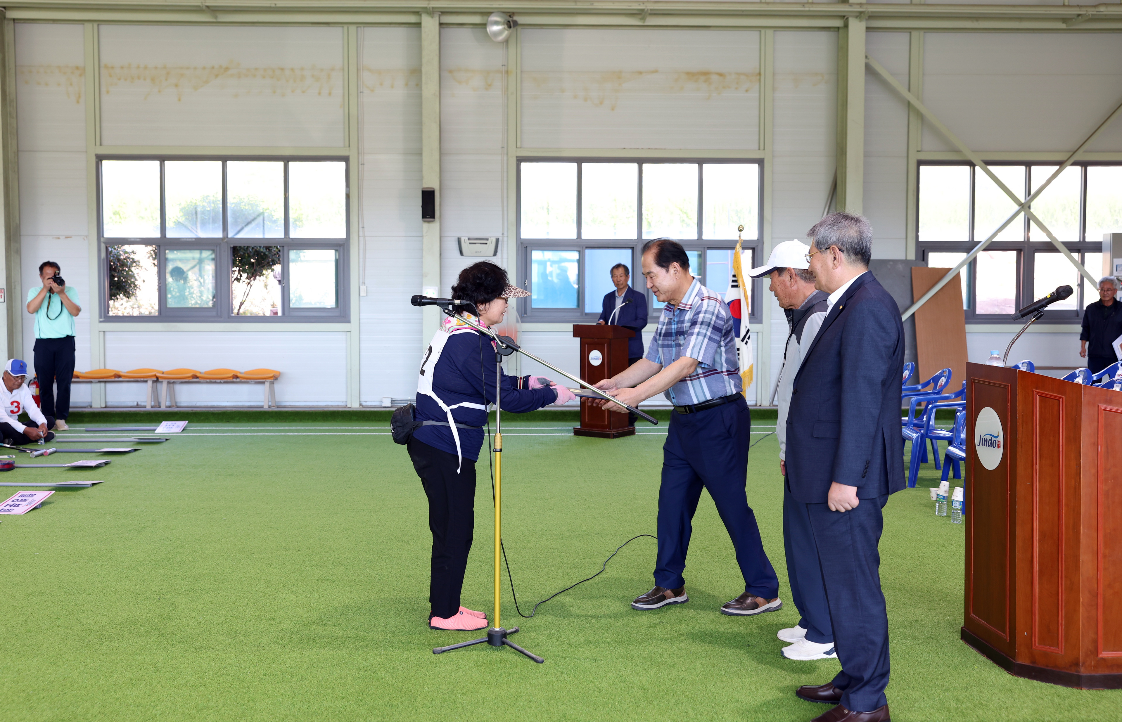 제15회 진도군협회장배 생활체육 게이트볼대회 개회식 첨부#6