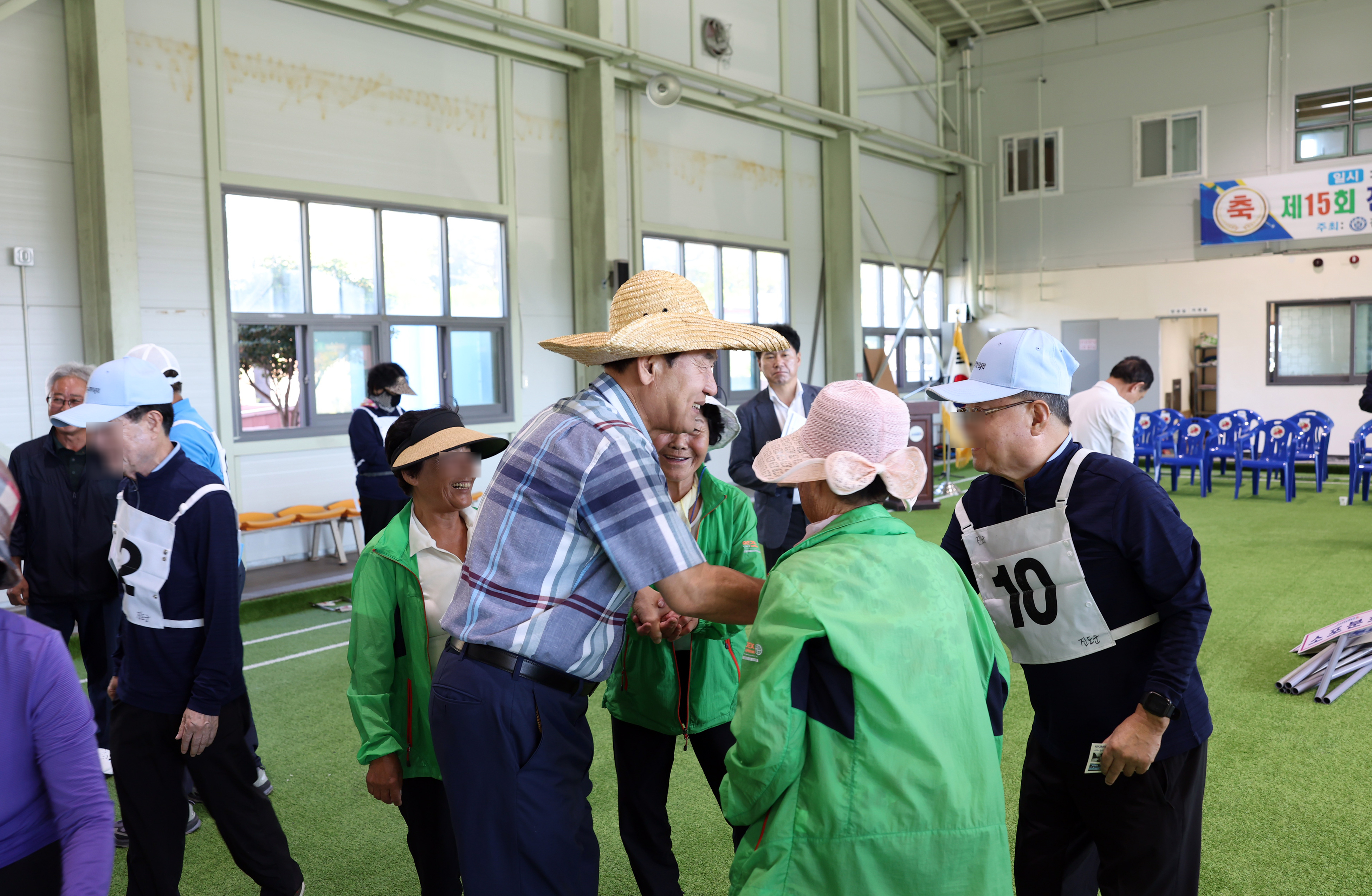 제15회 진도군협회장배 생활체육 게이트볼대회 개회식 첨부#7