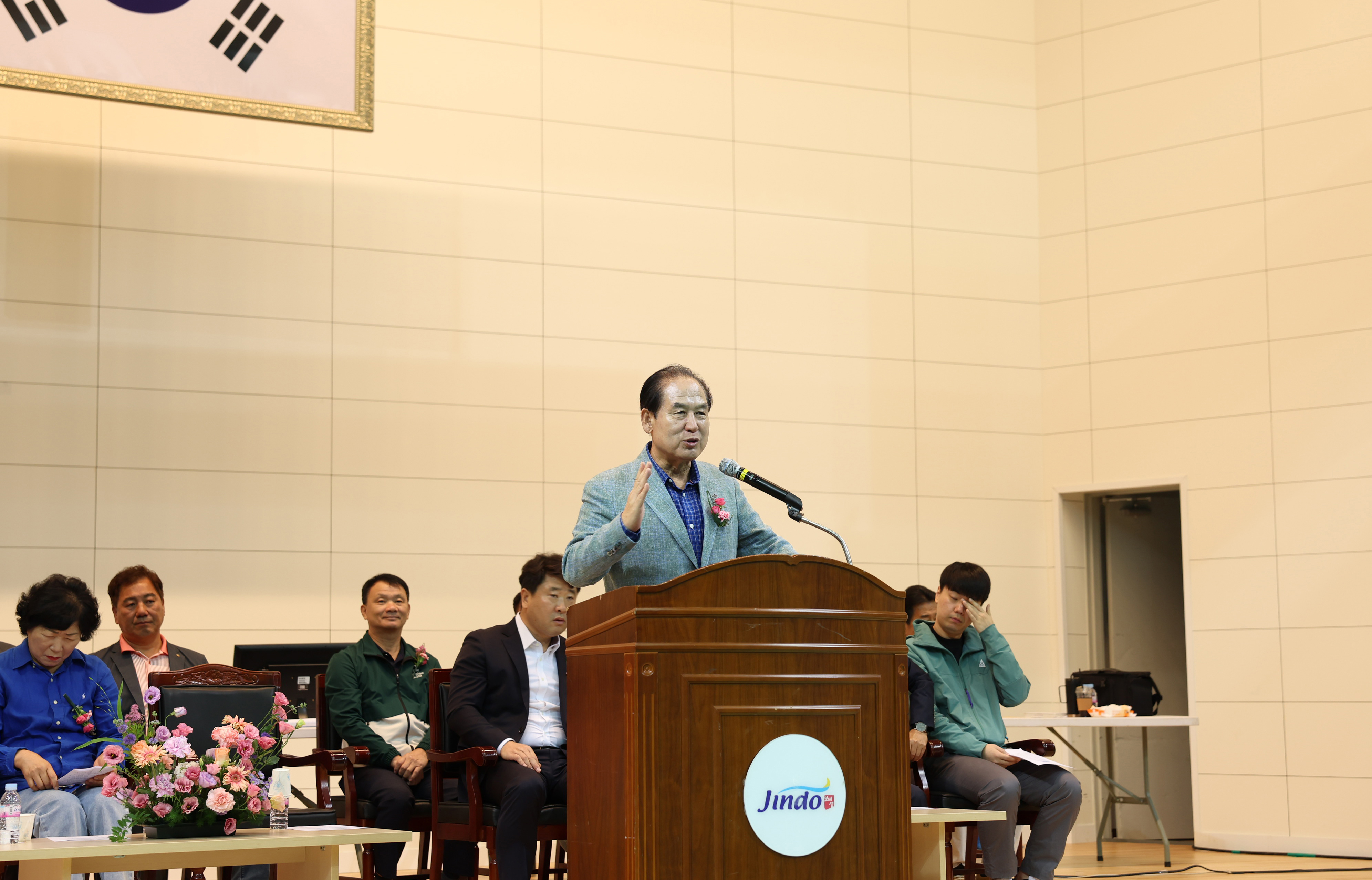 진도아리랑배 전국 3쿠션 당구대회 개회식 첨부#3