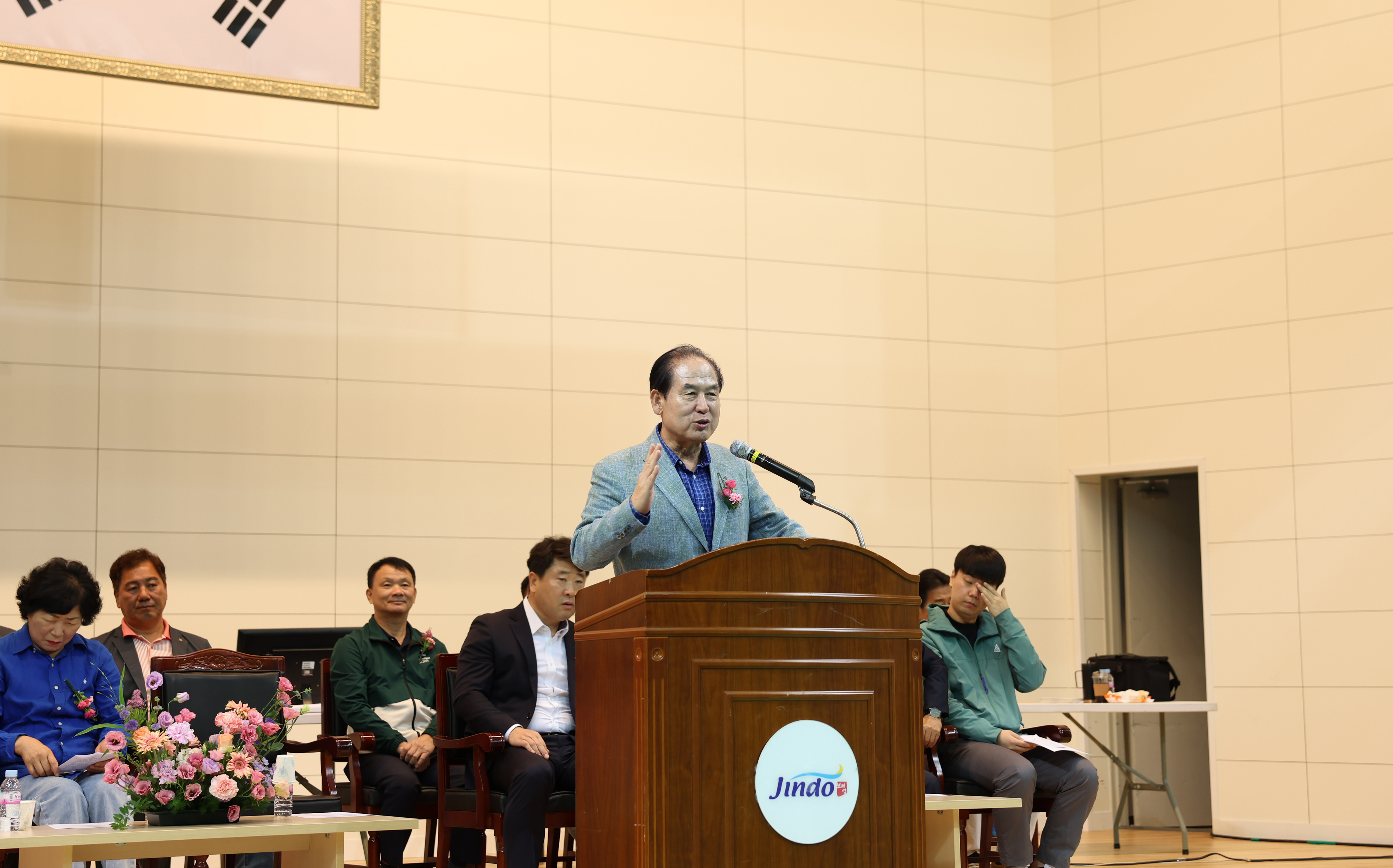 진도아리랑배 전국 3쿠션 당구대회 개회식 첨부#4