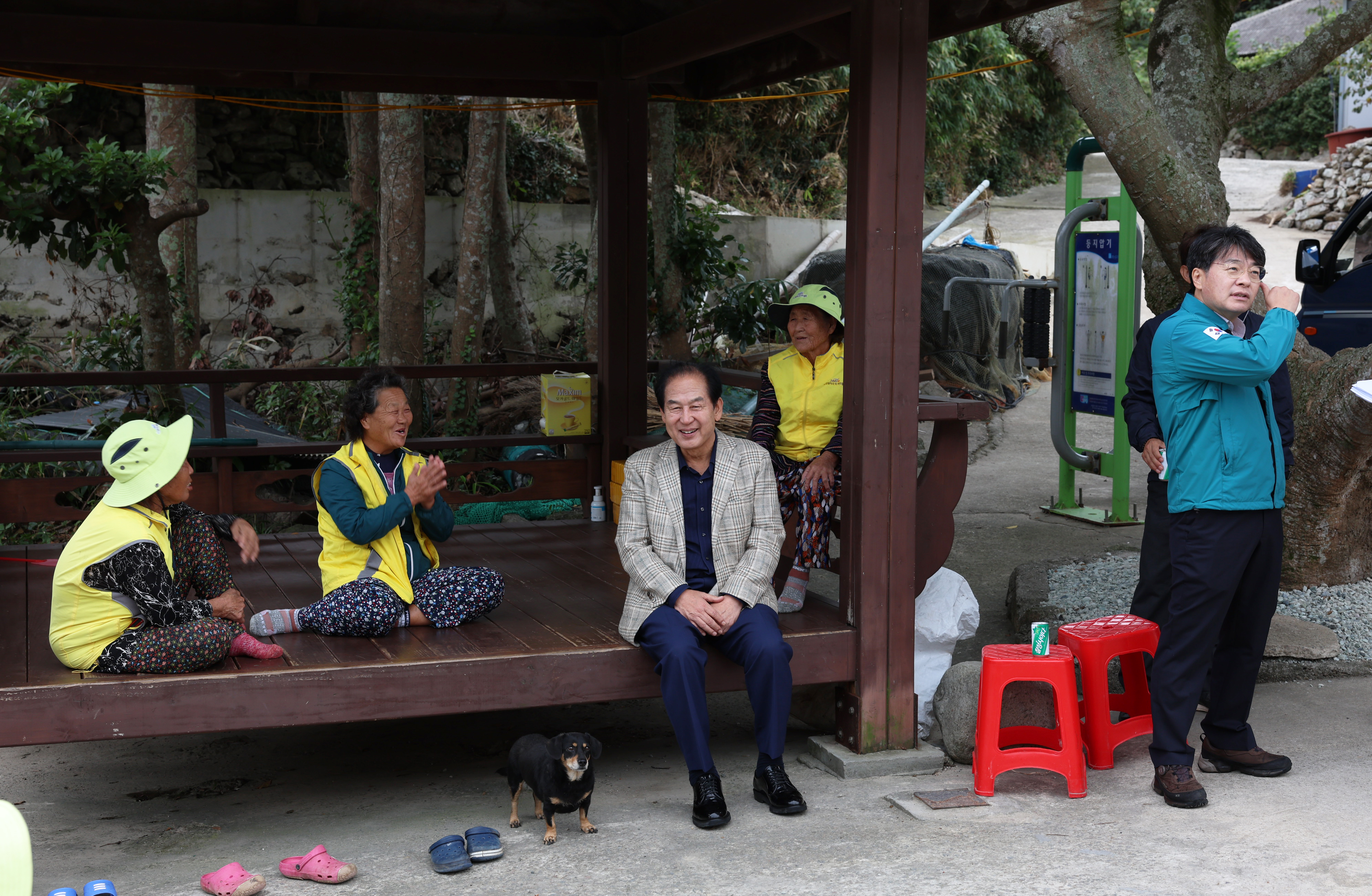 조도면 독거도, 슬도, 청등도 현장방문 이미지