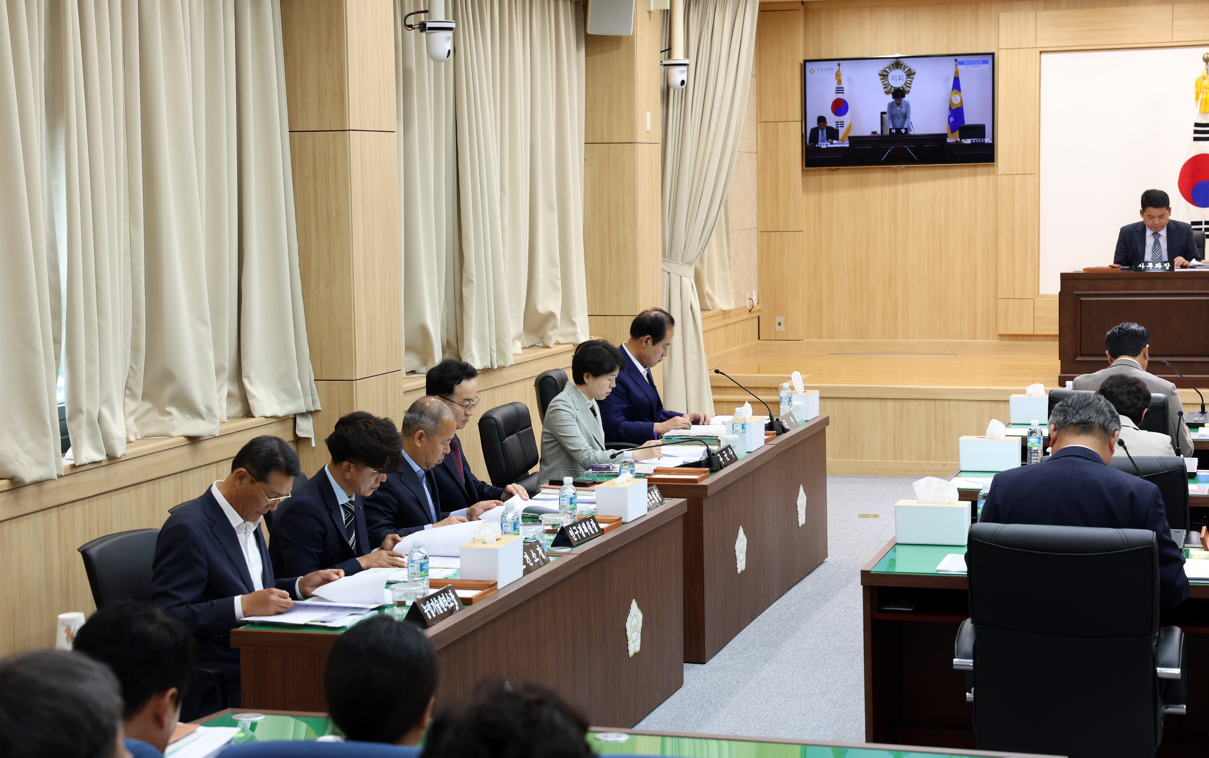 제301회 진도군의회 임시회 개회식 첨부#2