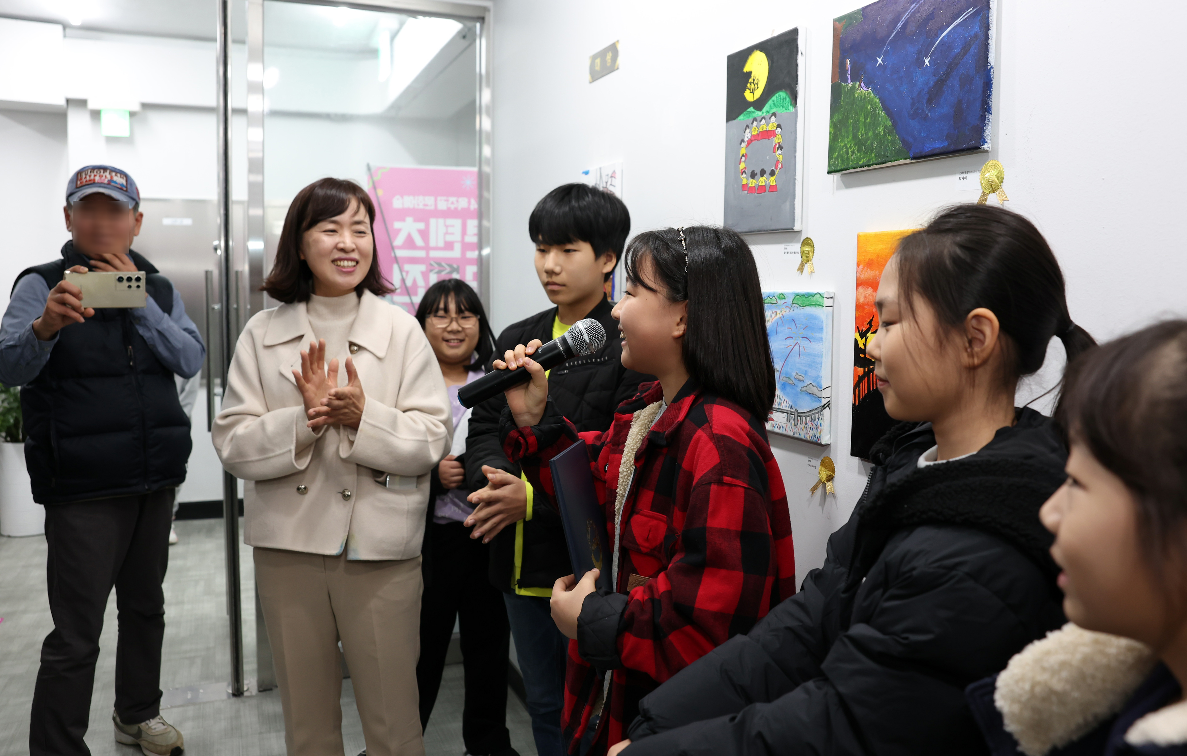 어린이 작가 특별전 '진도의 아름다움' 전시 기념식 첨부#10