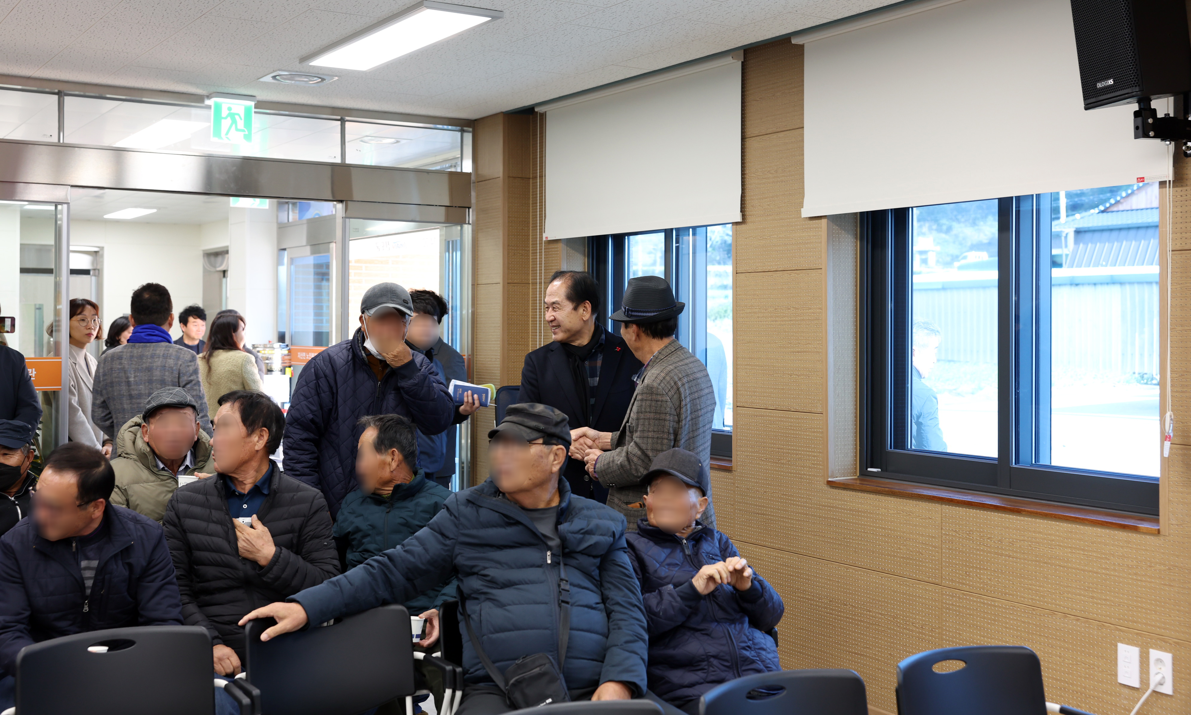 지산면 노인복지회관 개관식 첨부#7