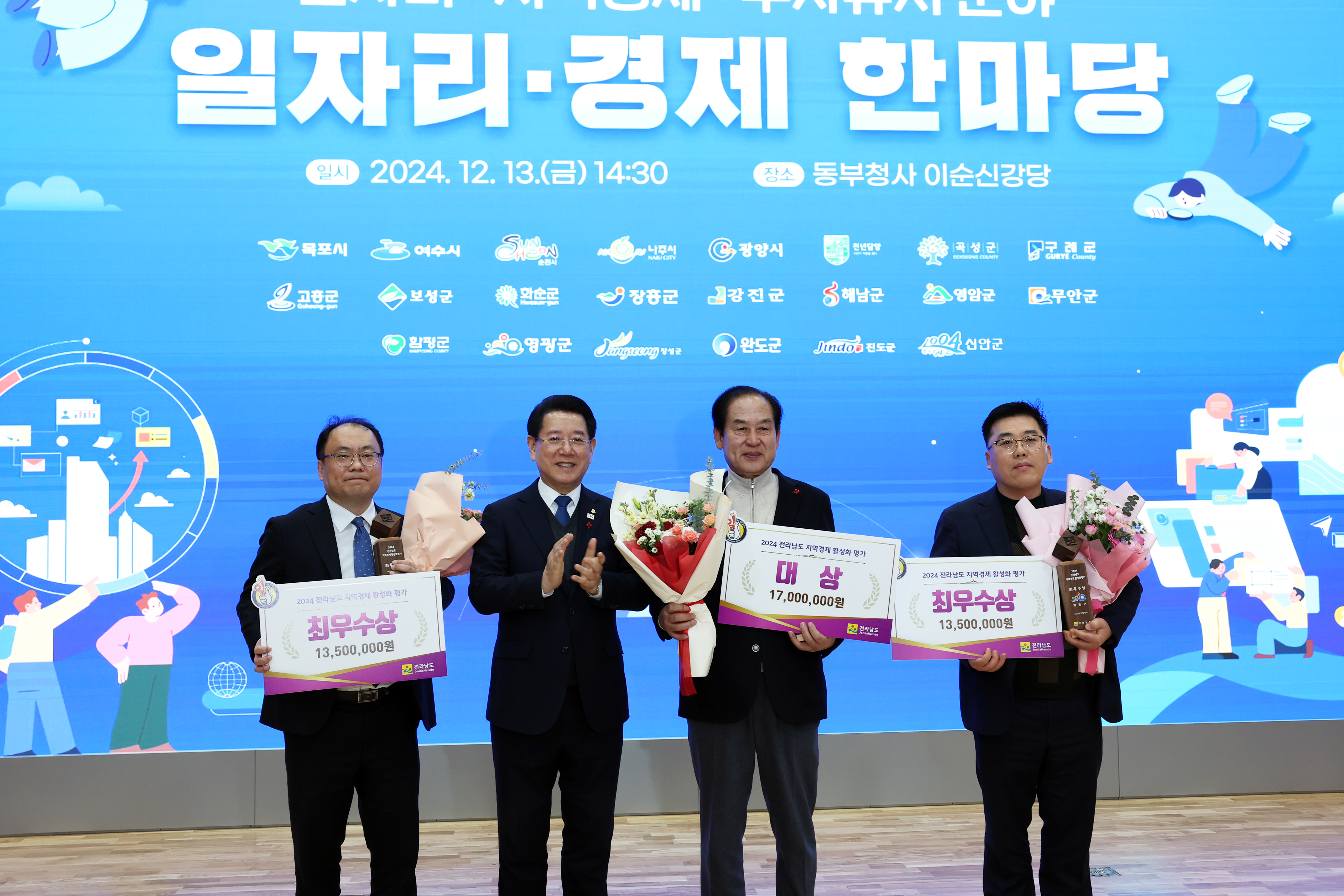 2024년 전남 일자리 경제 한마당(지역경제 활성화 평가 대상 수상) 첨부#3