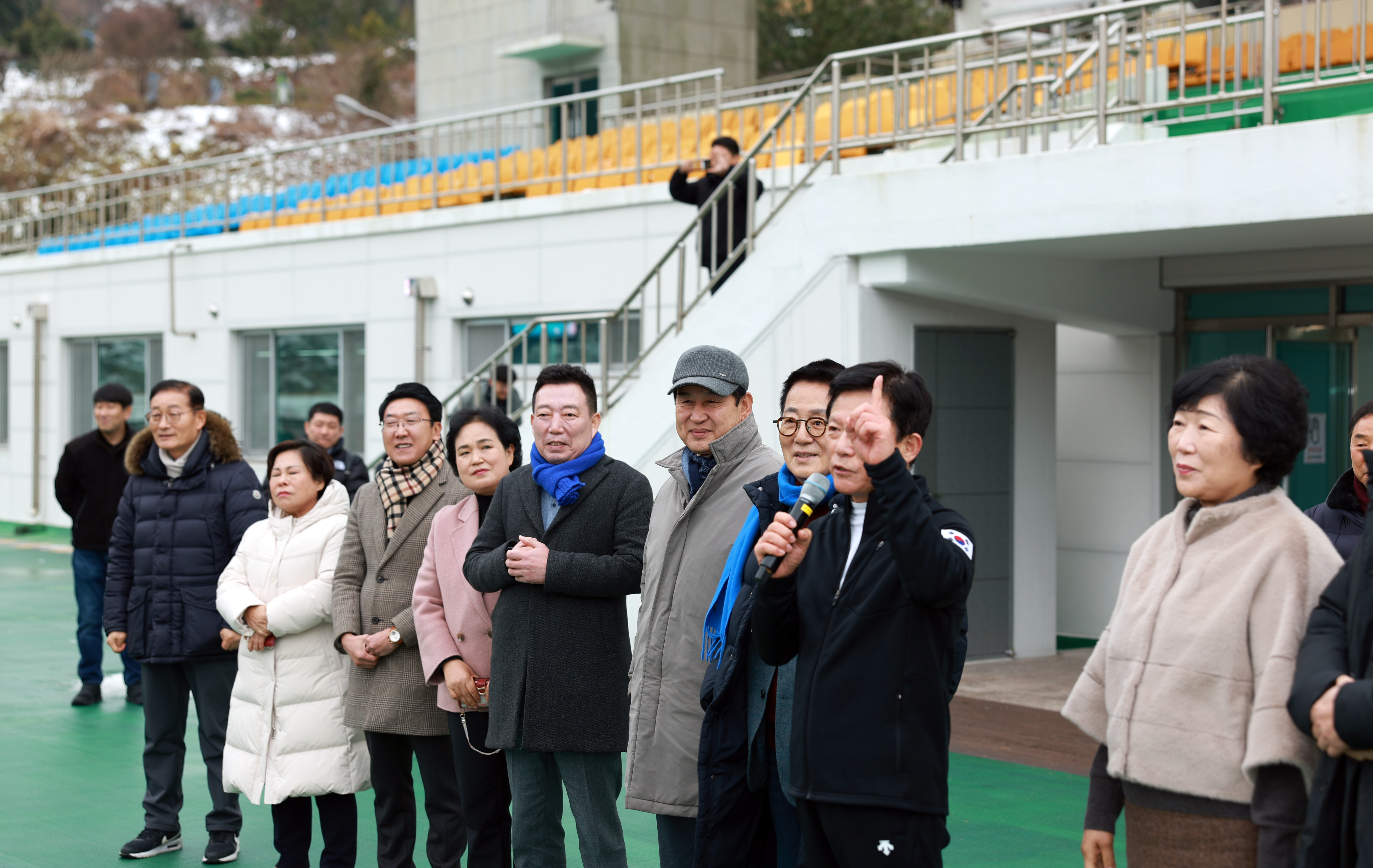 대한육상연맹 전지 훈련 선수단 격려 첨부#2