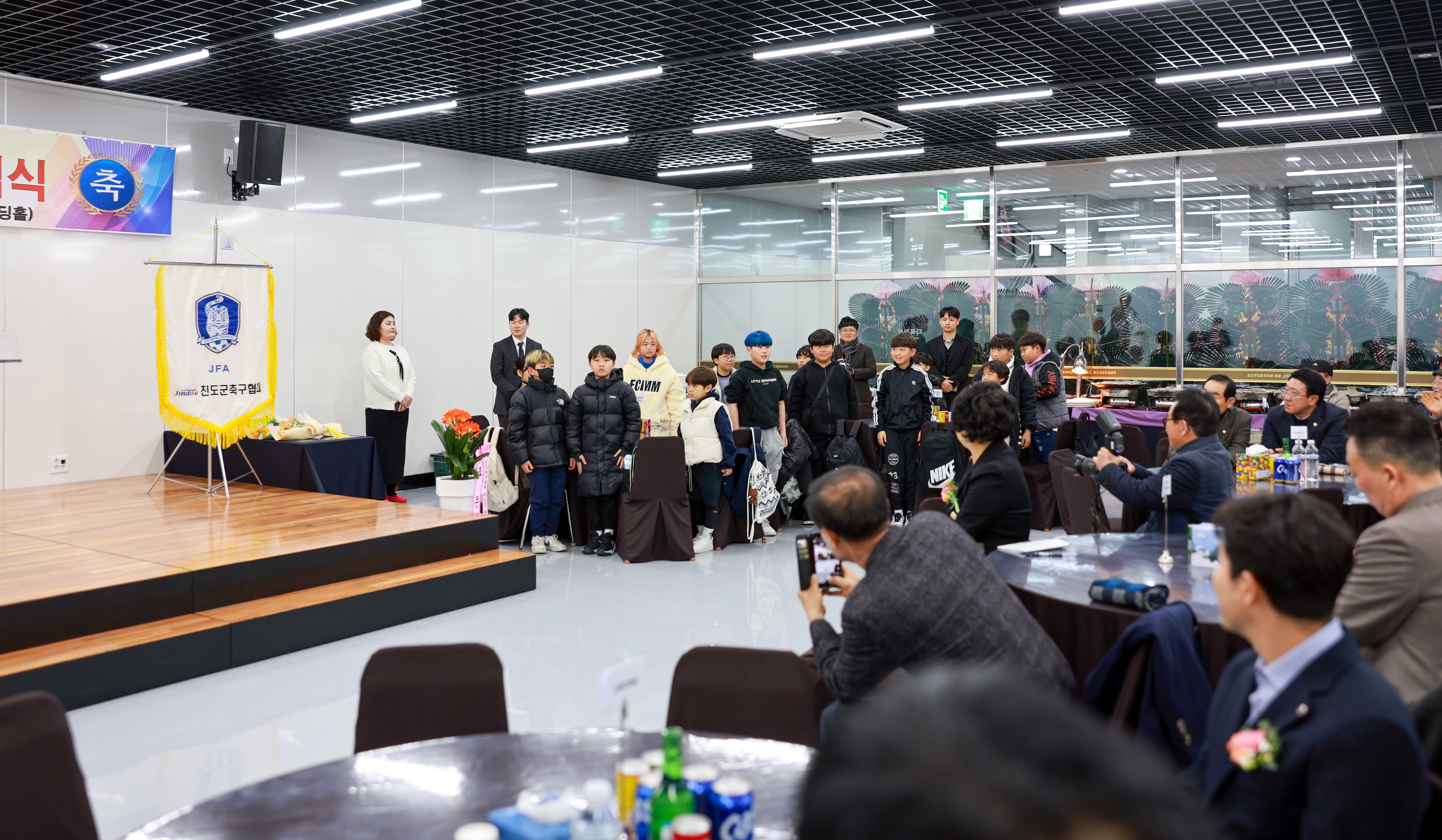 진도군 축구협회장 이취임식 첨부#2