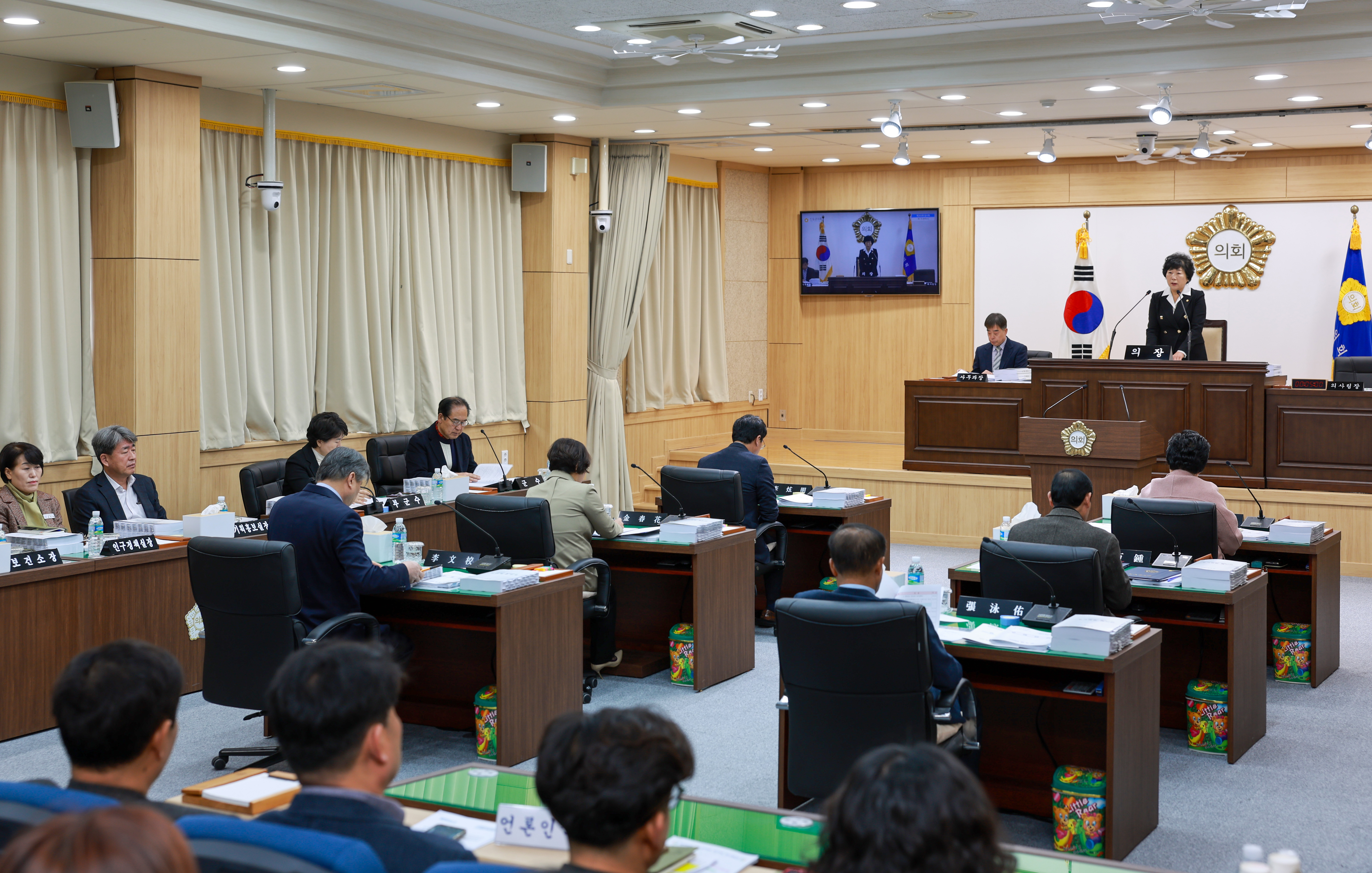제305회 진도군의회 임시회 개회식 이미지