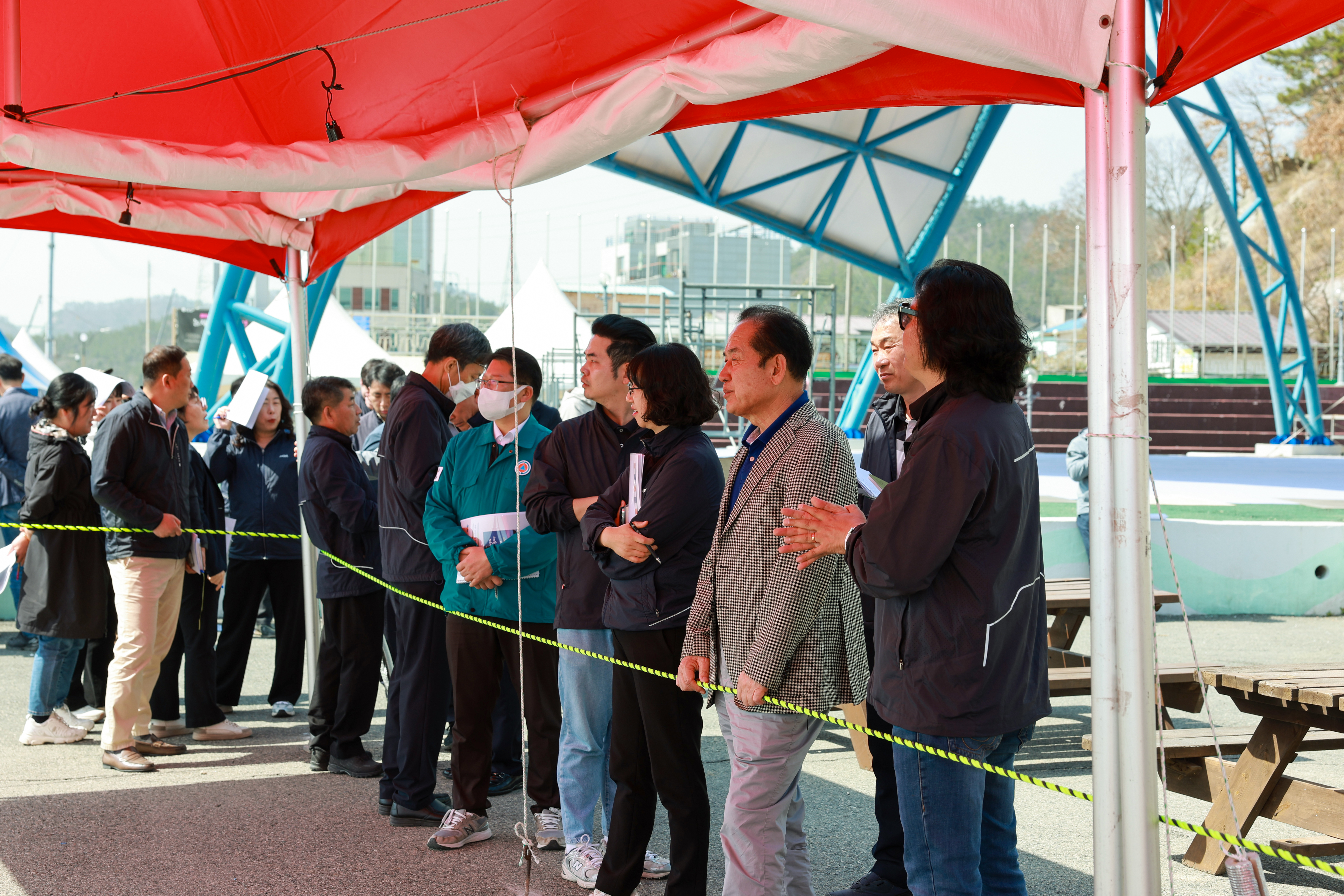 제45회 신비의바닷길축제 현장 점검 이미지