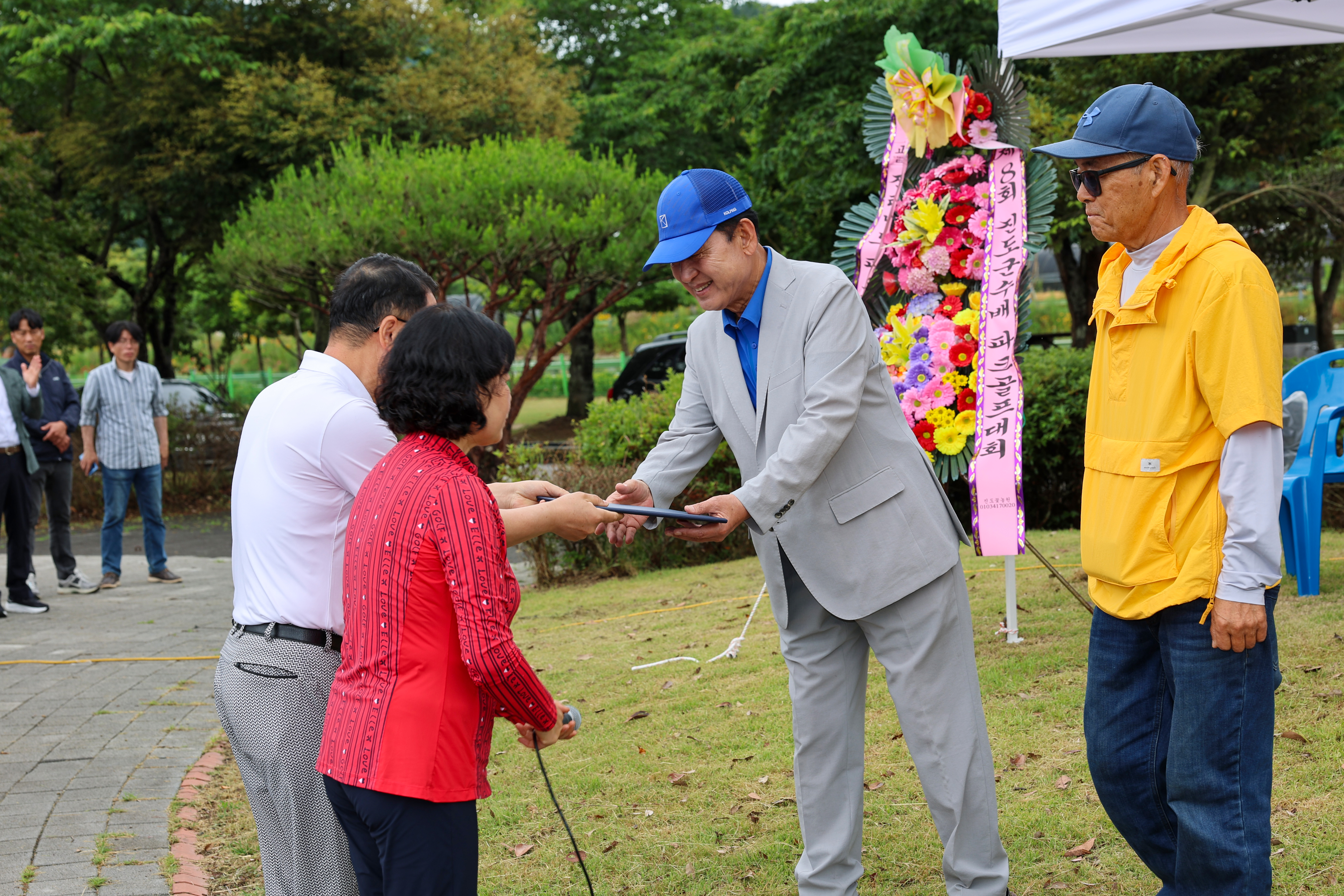제8회 진도군수배 파크골프대회 개회식 첨부#6